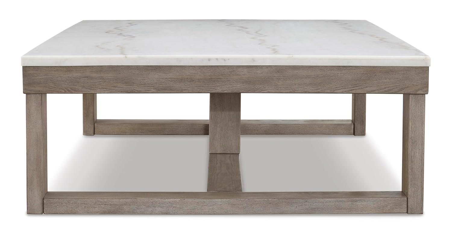 Signature Design by Ashley Loyaska Brown & Ivory Coffee Table