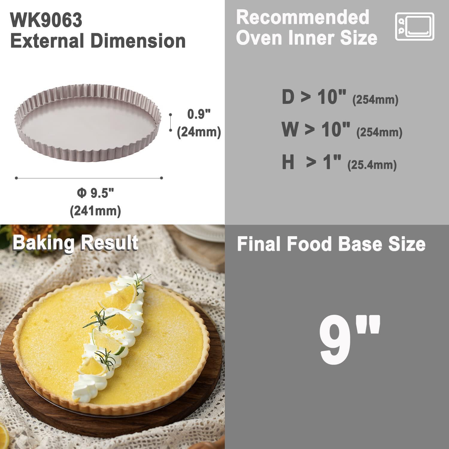 CHEFMADE CHEFMADE 9.5 Inch Round Tart Pan