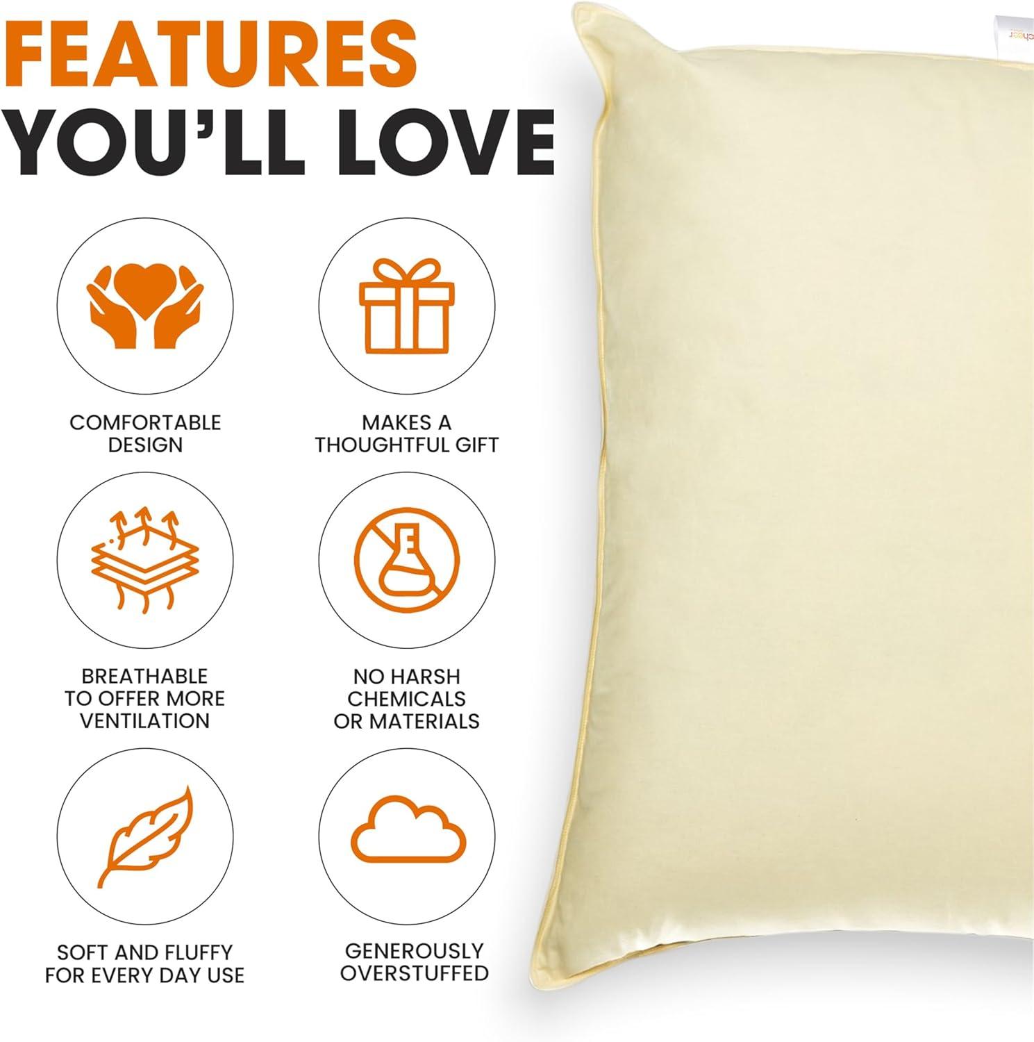 Alwyn Home Bryn Fiber Medium Pillow