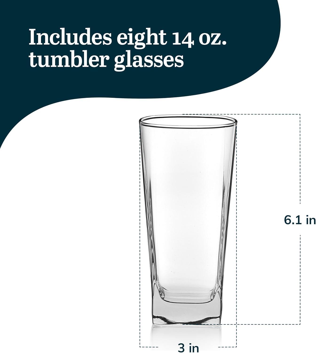 Libbey City Tumbler Glasses (Set Of 8)