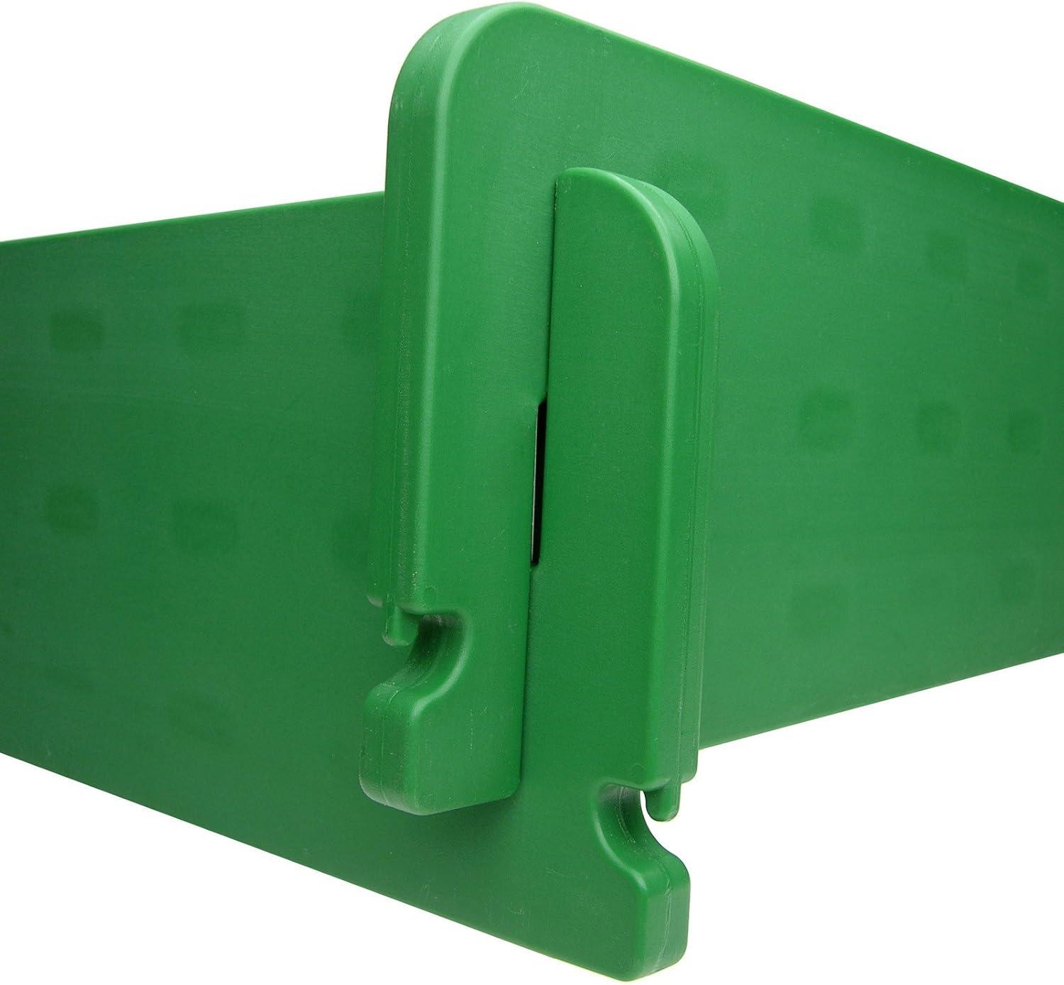 Green Plastic 5 x 10-ft Sandbox with Cover and Seats