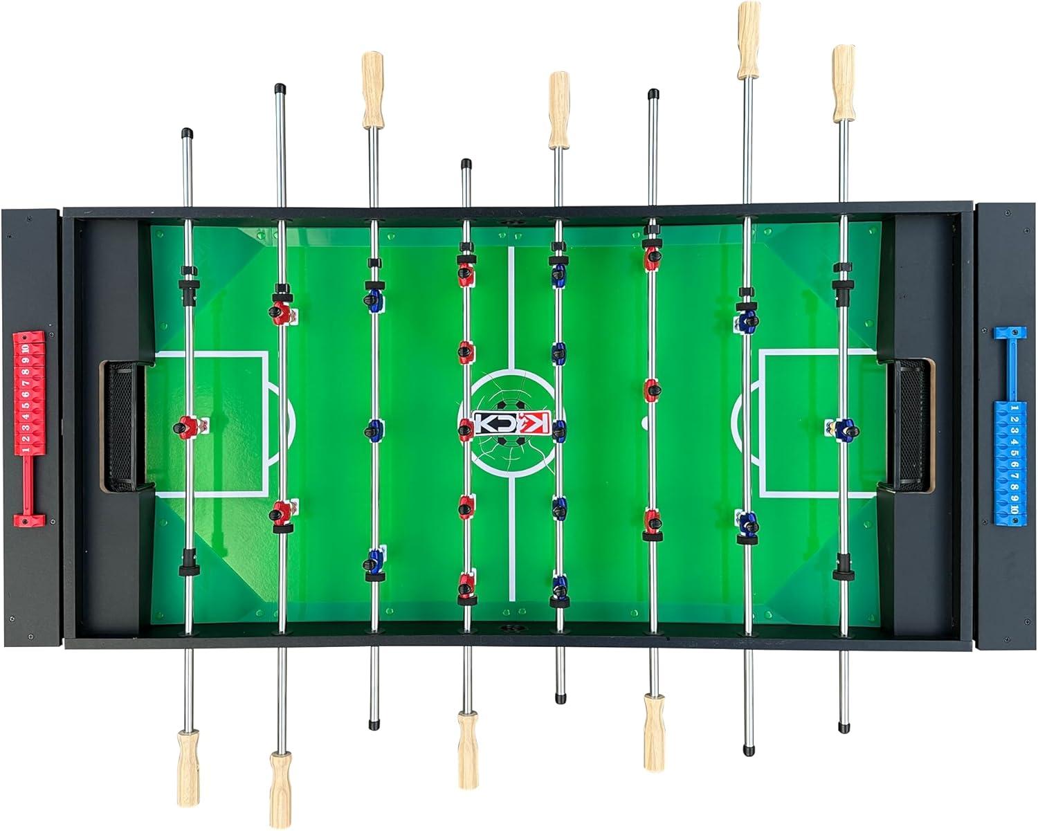 KICK Foosball Tables KICK Twain 48" 2-in-1 Swivel Multi Game Table - Billiards & Foosball-Home & Game Room Entertainment