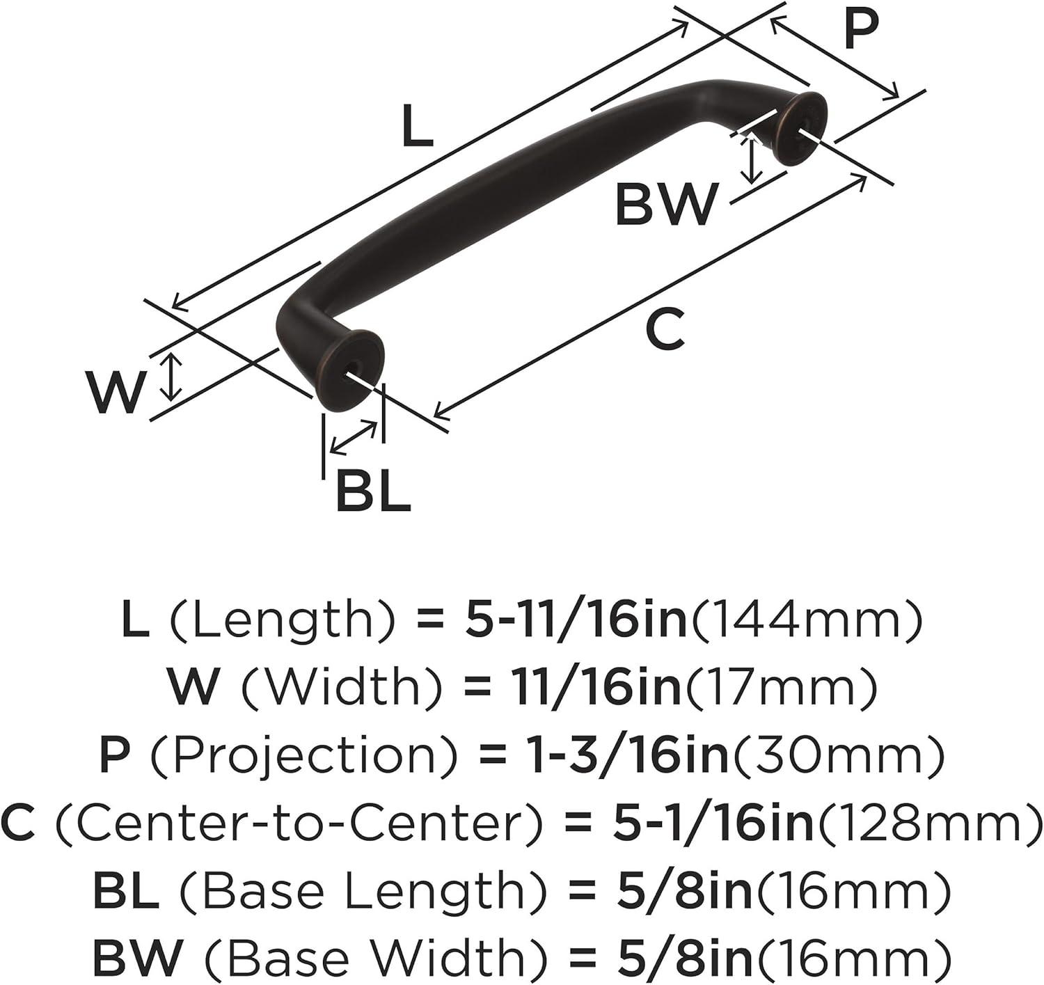 Kane 5 1/16" Center to Center Arch Pull