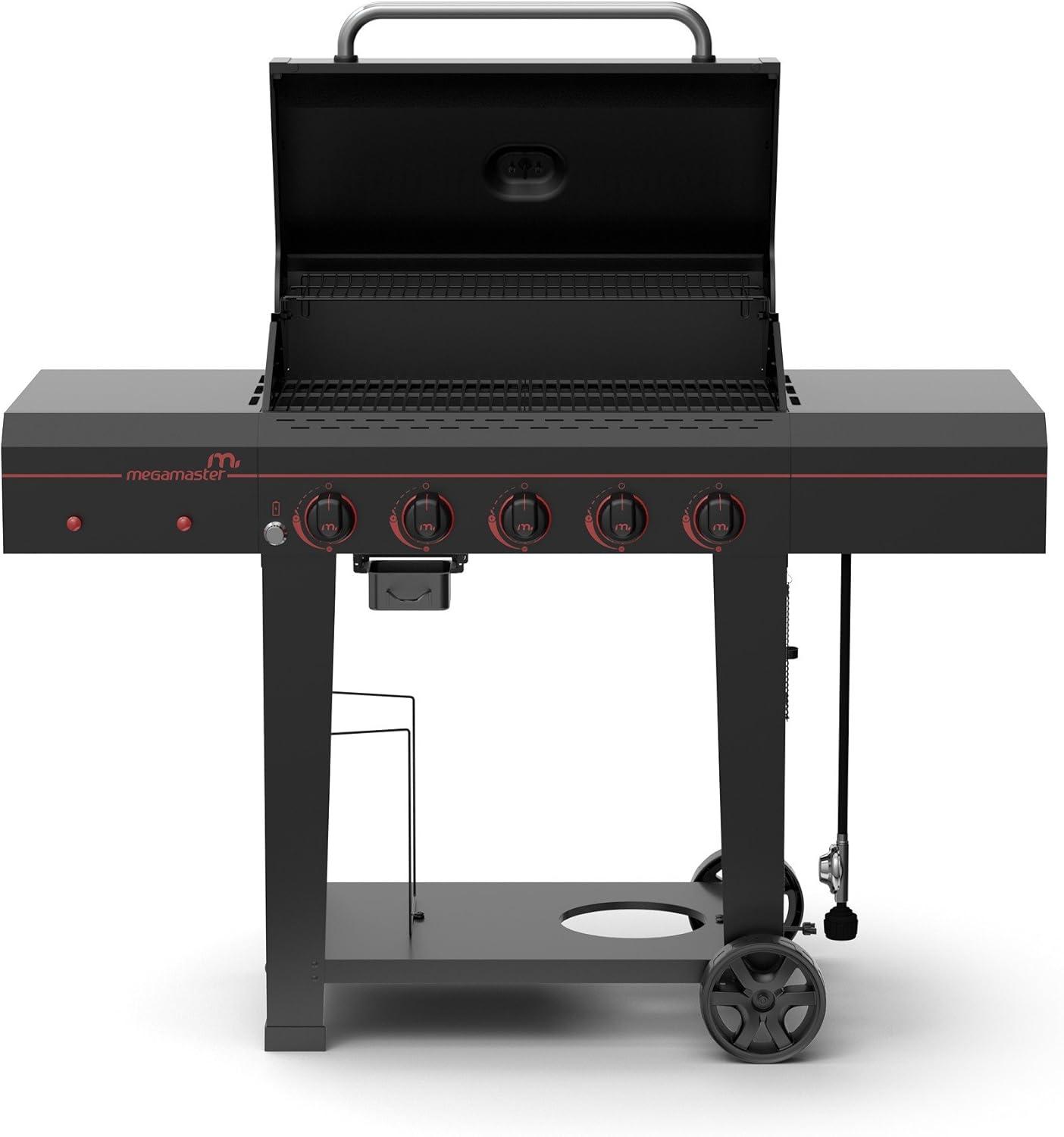 Megamaster 5 - Burner Liquid Propane Gas Grill