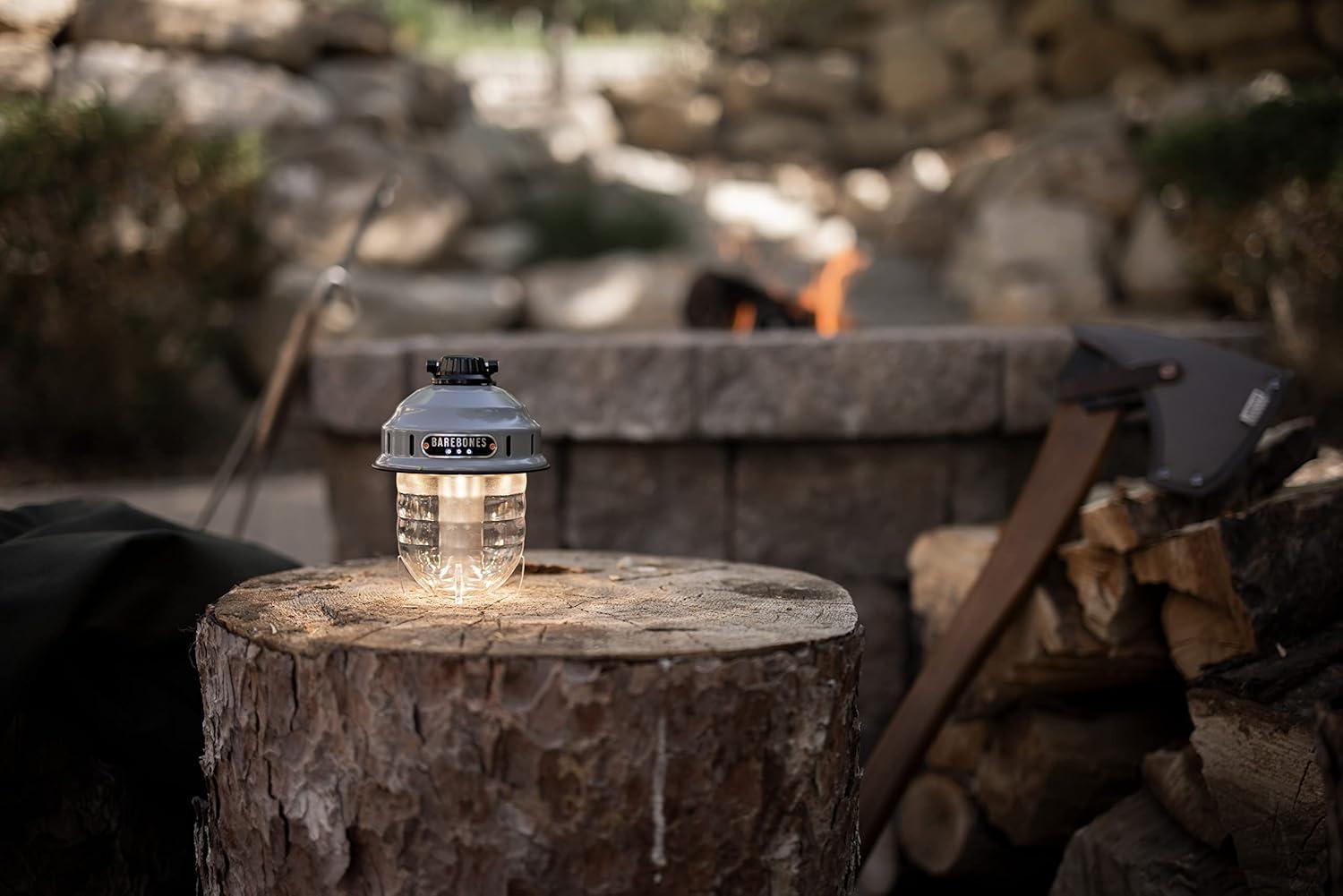 Slate Gray Rechargeable Hanging Camping Lantern