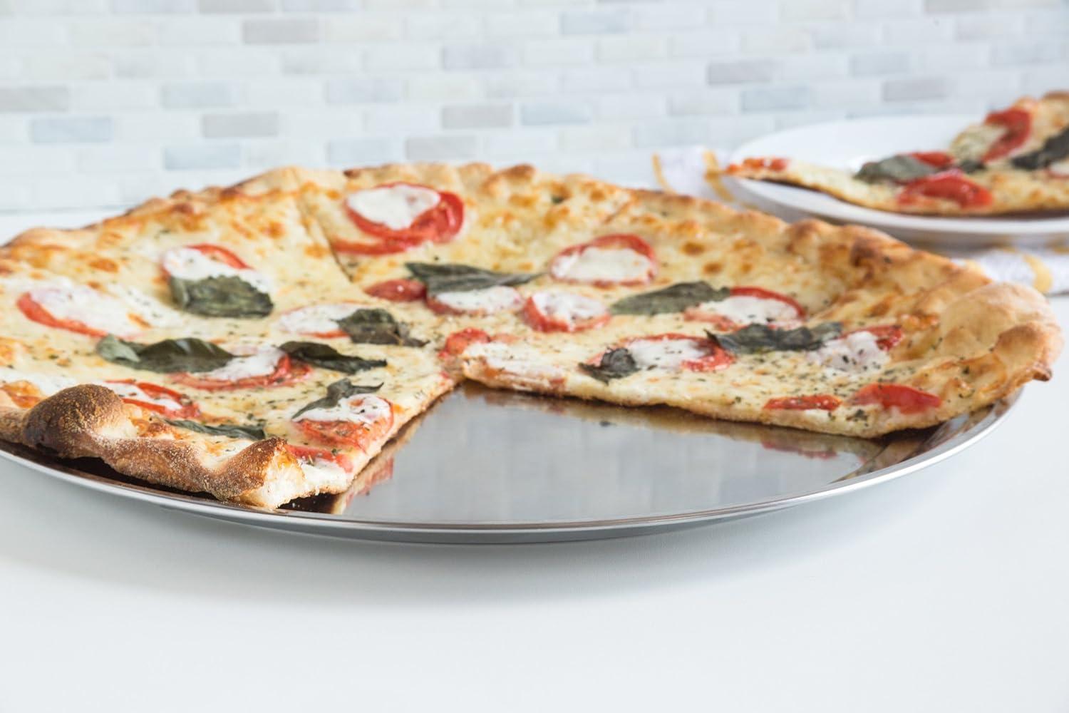 Fox Run Brands Fox Run Brands Non Stick Stainless Steel 16.25 in. Pizza Pan