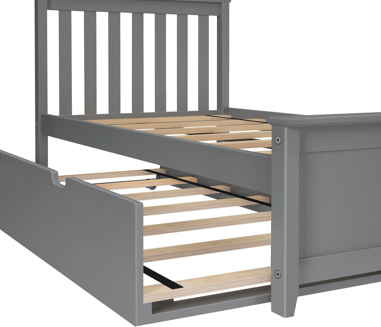 Max & Lily Twin-Size Bed with Trundle