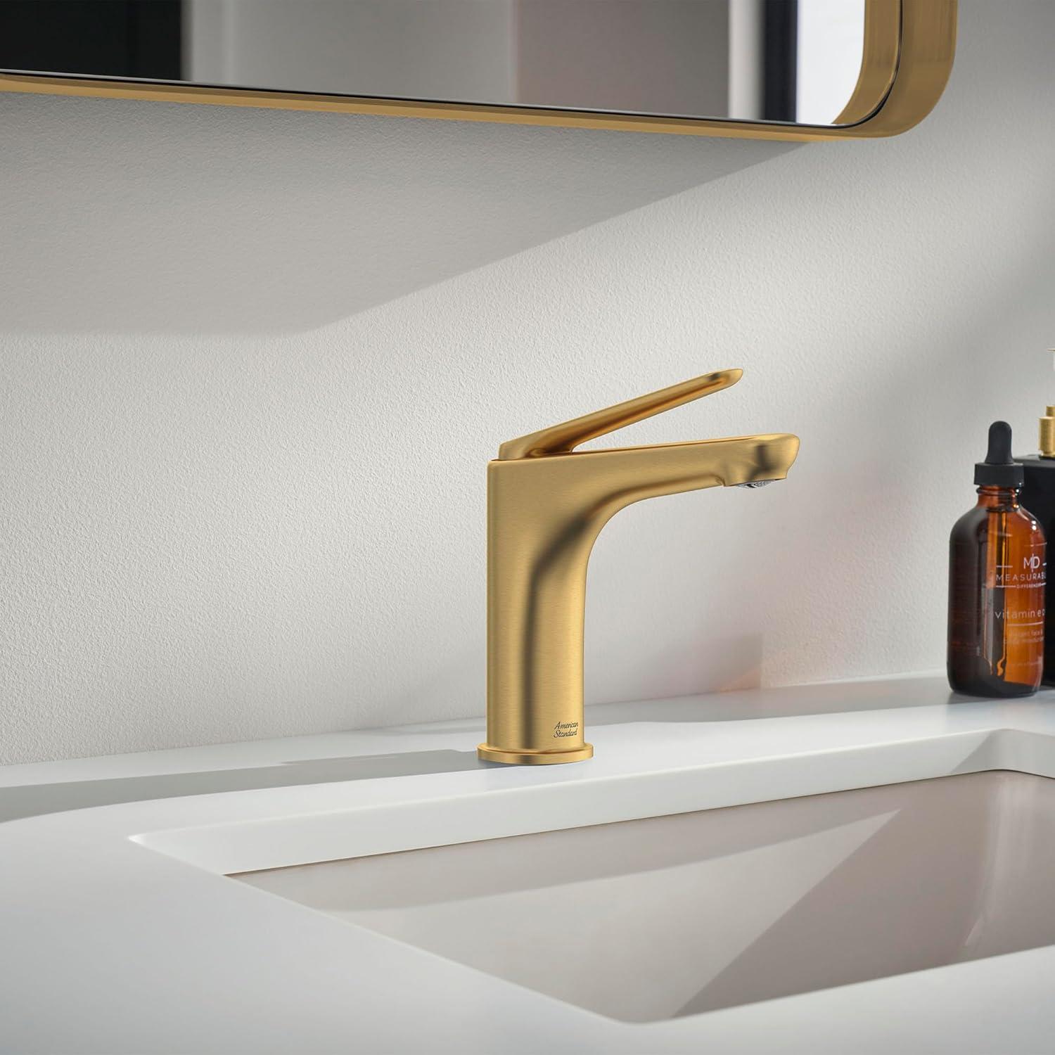 American Standard 7105121.GN0 Studio S Single-Hole Single-handle Bathroom Faucet with Drain Assembly