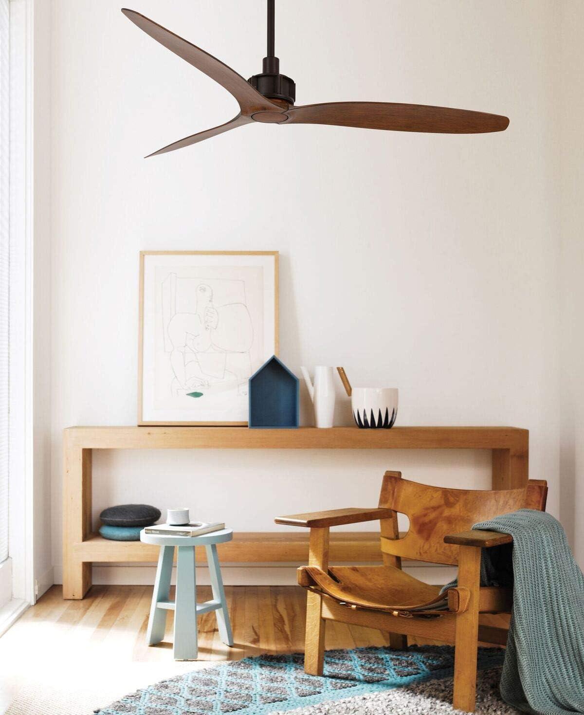 52" Zelda 3 - Blade Standard Ceiling Fan with Remote Control