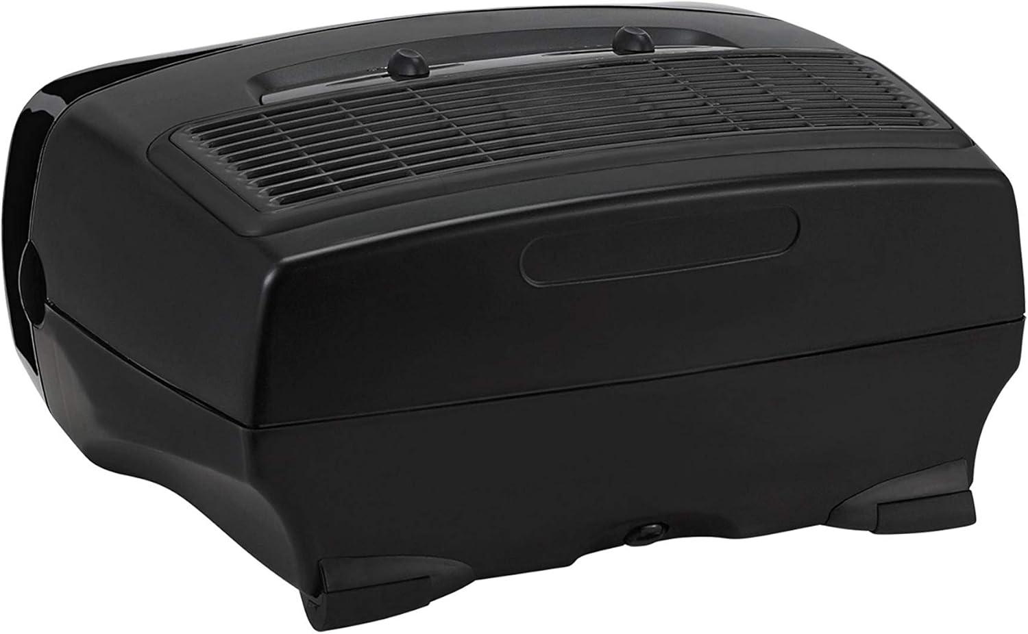 Xayoca Desktop HEPA-Type , 3 Speeds plus Optional Ionizer small Air Purifier, HAP242B-U, Black