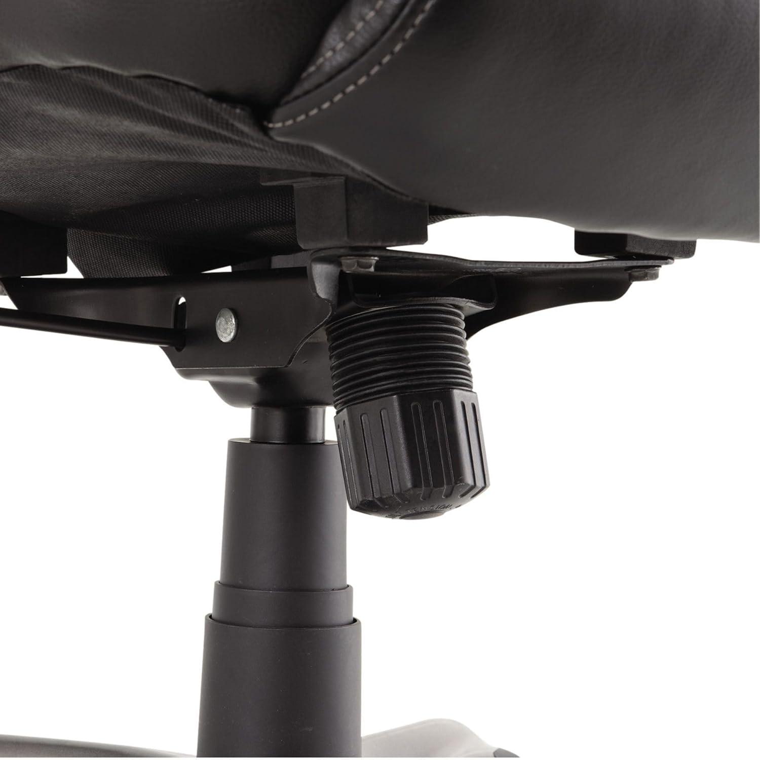 Alera Office Desk Chair, High-Back, Black/Graphite