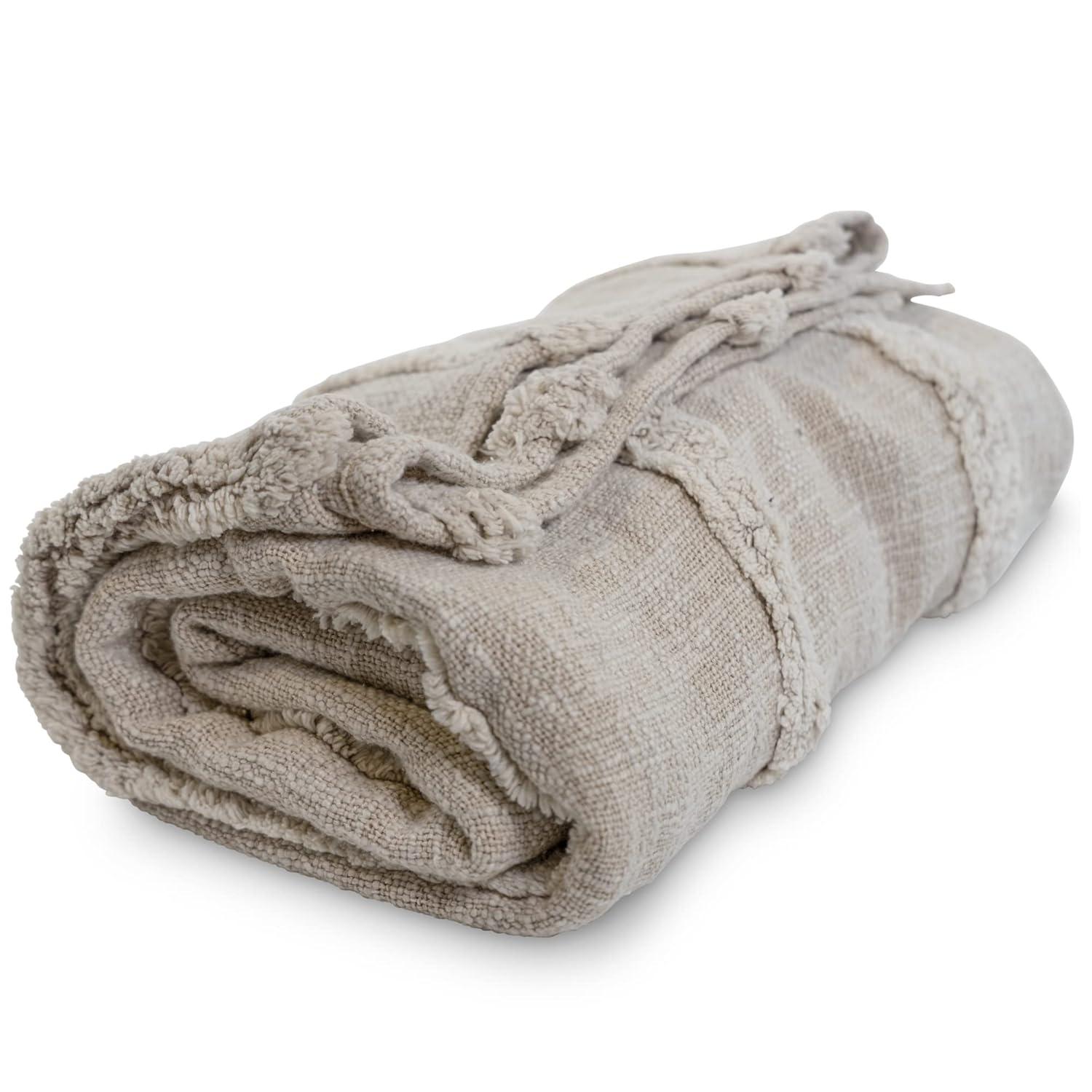 Signature Design by Ashley Casual Samsen Throw  Linen