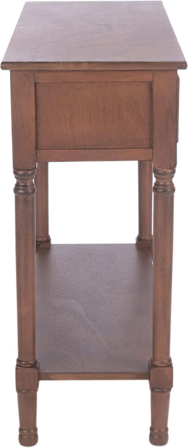 Allura 2 Drawer Console Table - CNS5725C - Brown - Safavieh