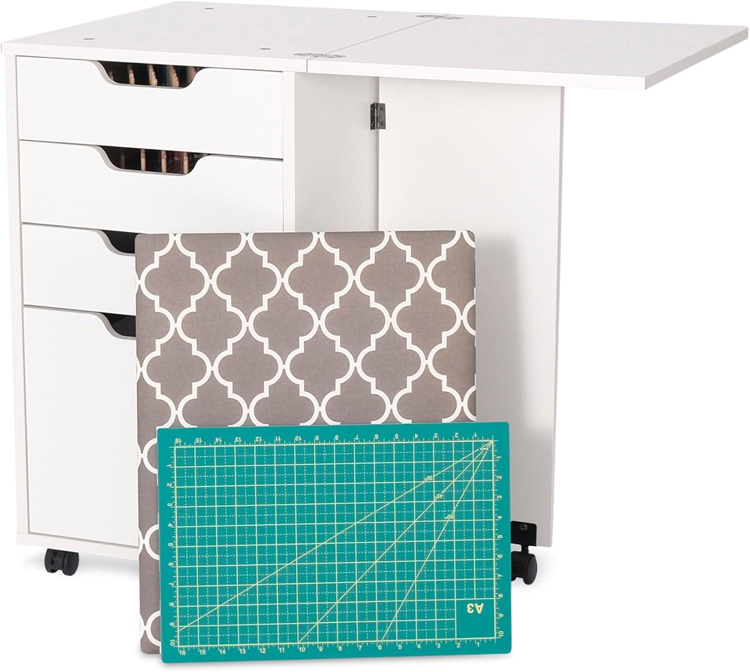 Kangaroo Kabinets - Kiwi Sewing Cabinet in White Ash