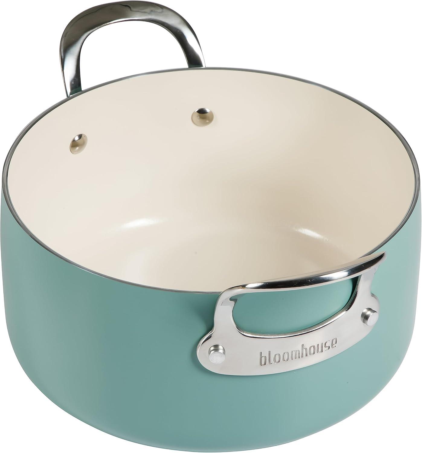 bloomhouse 6 Quarts Non-Stick Aluminum Round Dutch Set