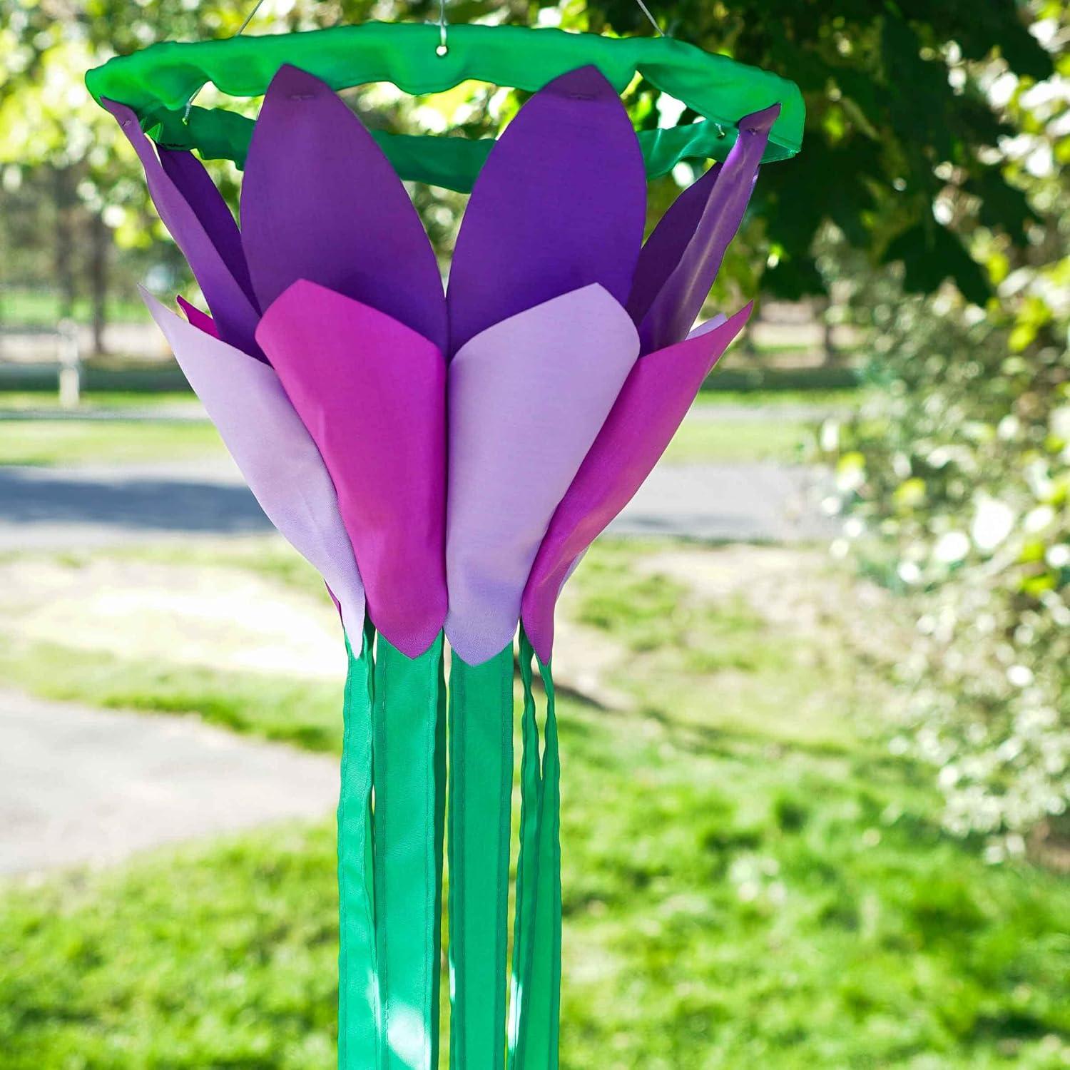 39" Lotus Flower Windsock