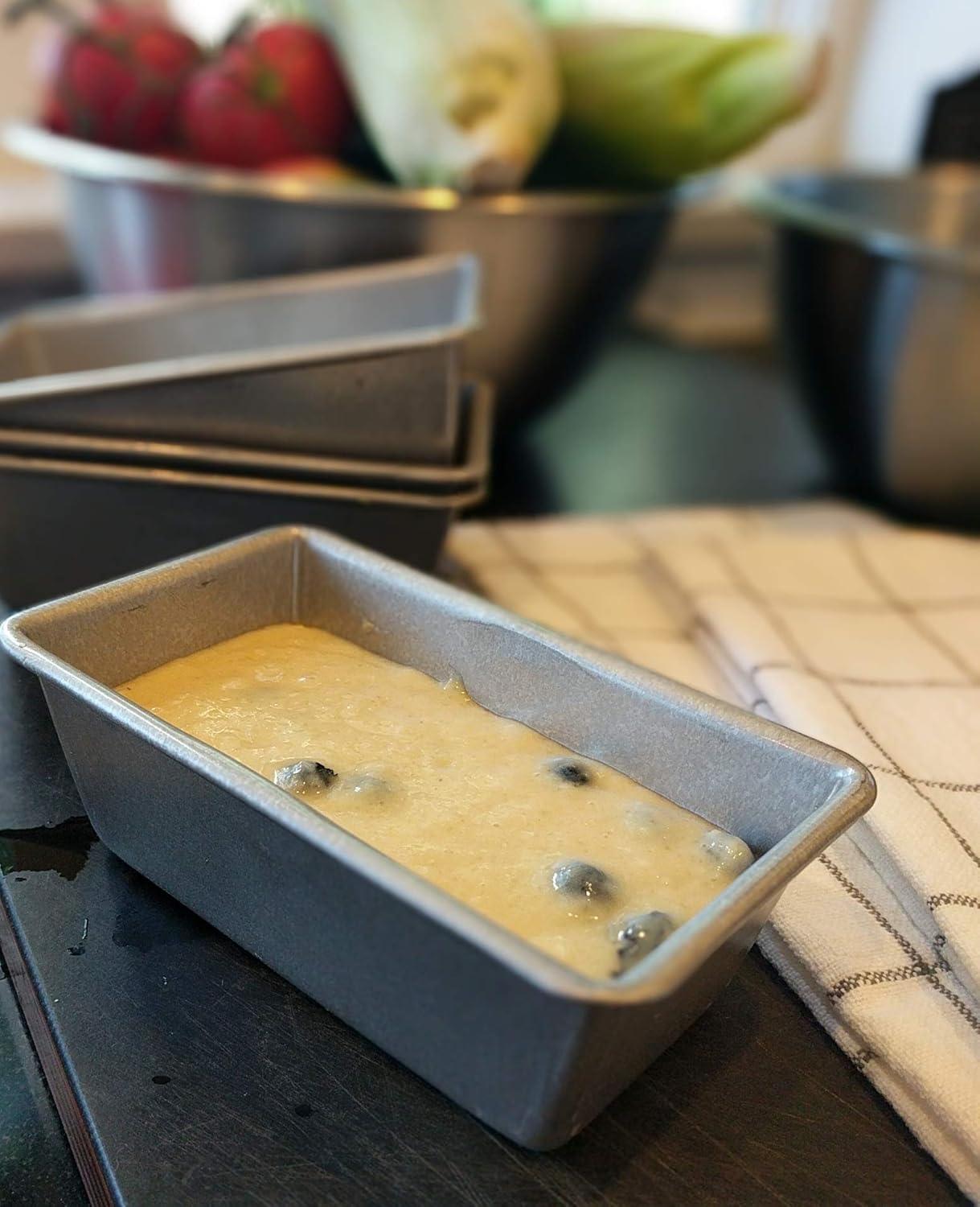 USA Pan Nonstick Mini Loaf Pans, Set of 4