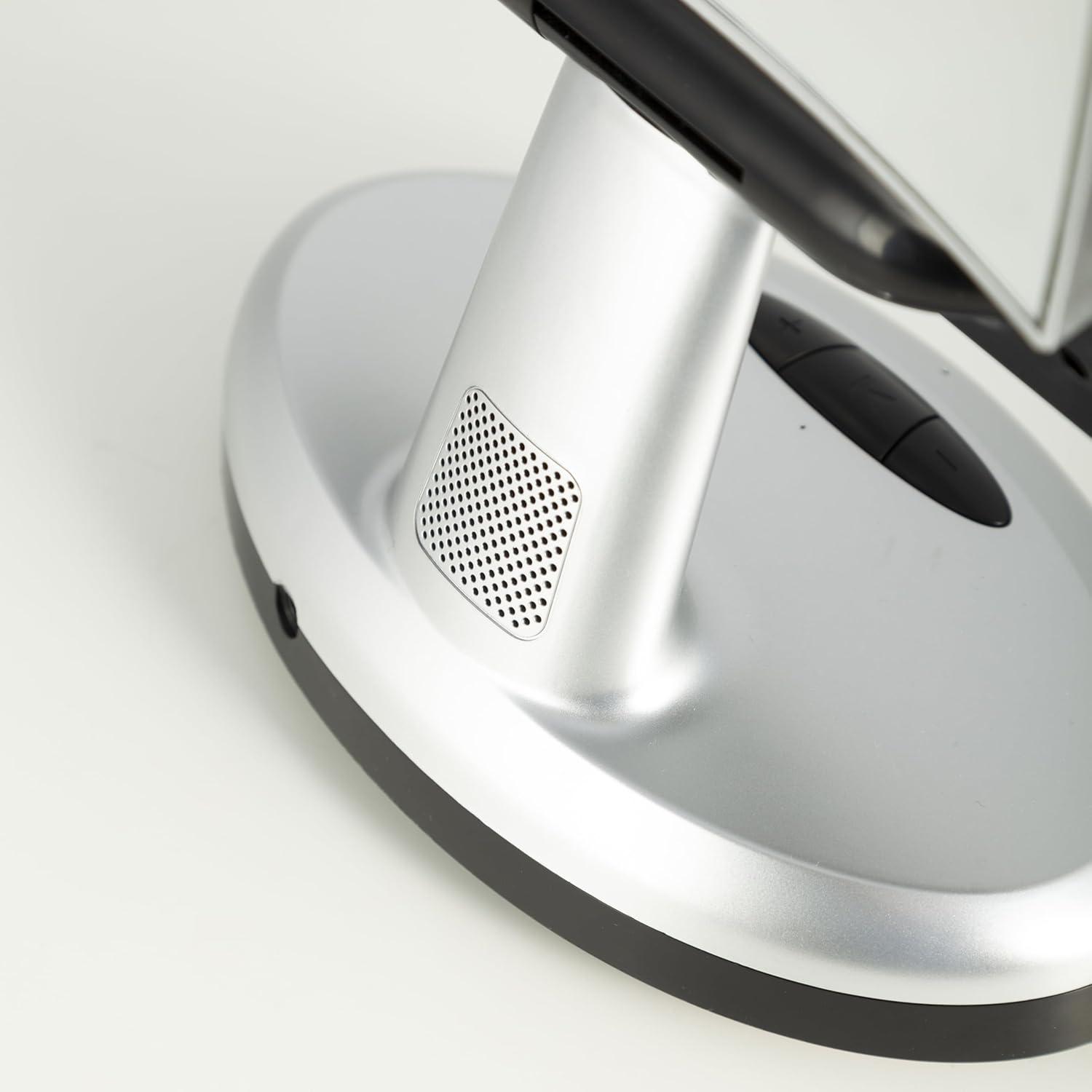 Latitude Run® MELROSE LED Variable Light Bluetooth Vanity Mirror, 5X/1X