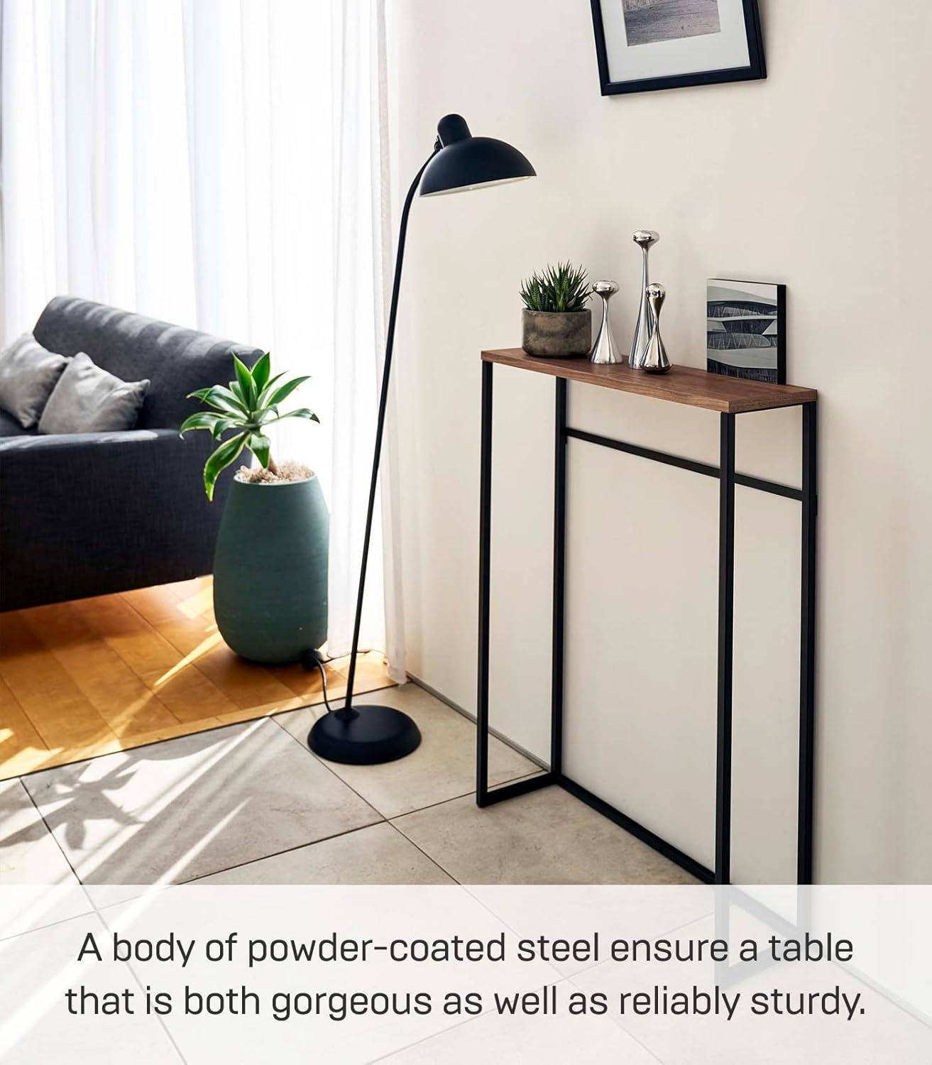 Yamazaki 24" Tower Narrow Entryway Console Table