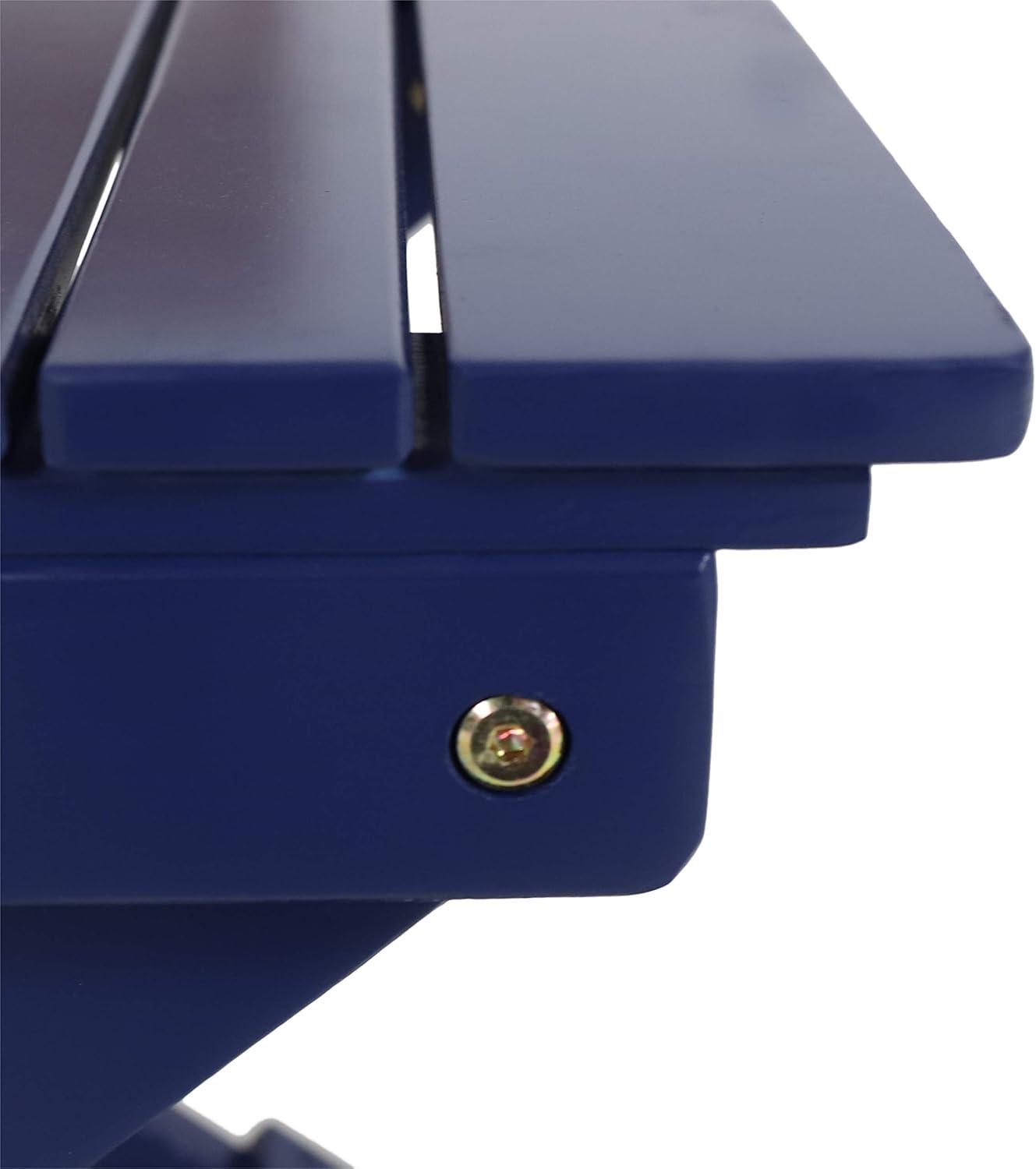 Christopher Knight Home Daphne Outdoor Folding Side Table, Navy Blue