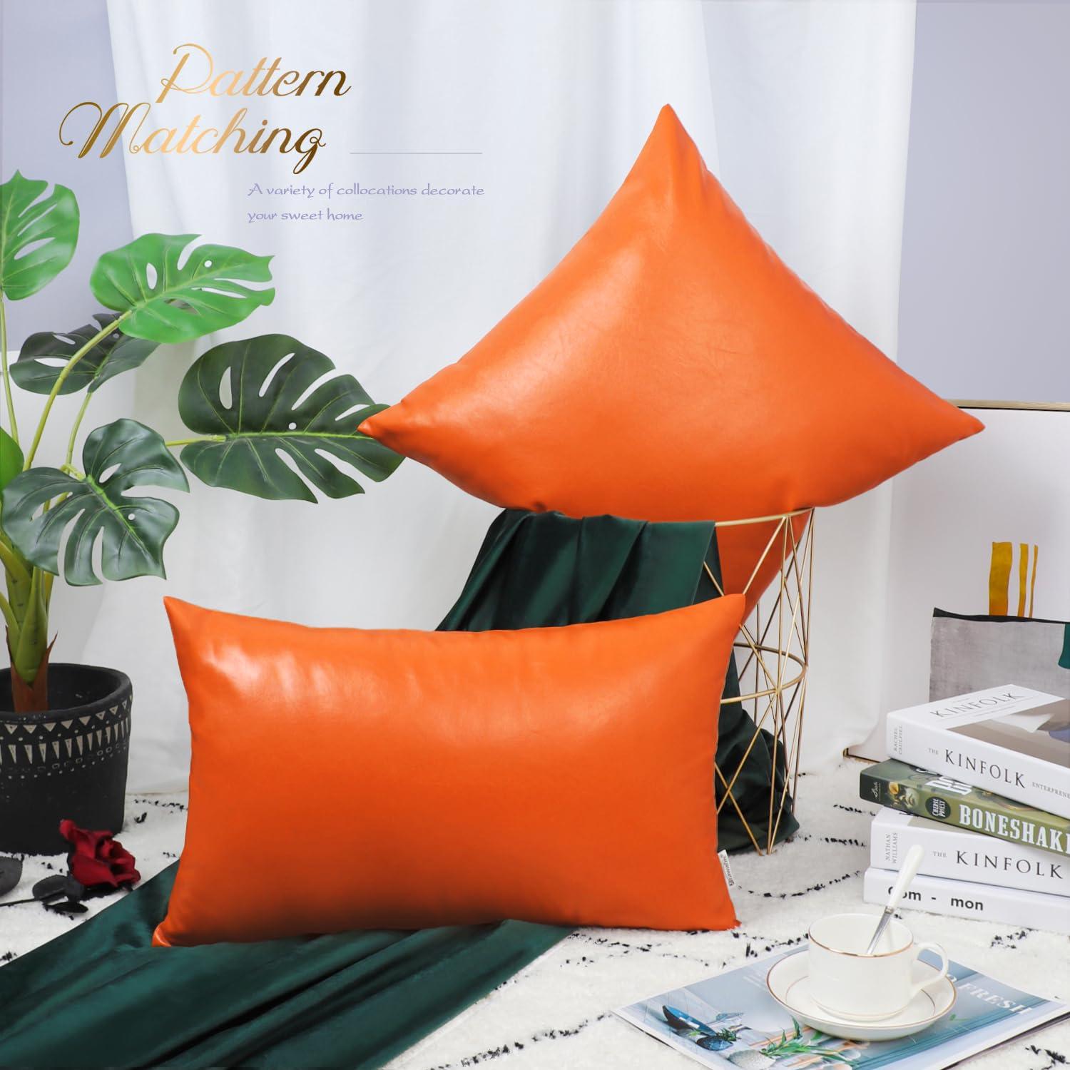 Deconovo Velvet Reversible Pillow Cover (Set of 2)