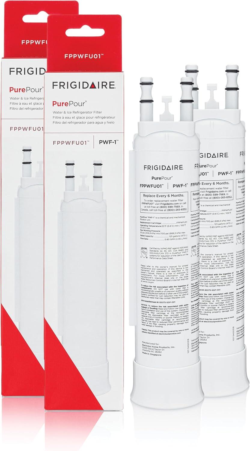 Frigidaire PurePour PWF-1 Refrigerator Water Filter Set of 2