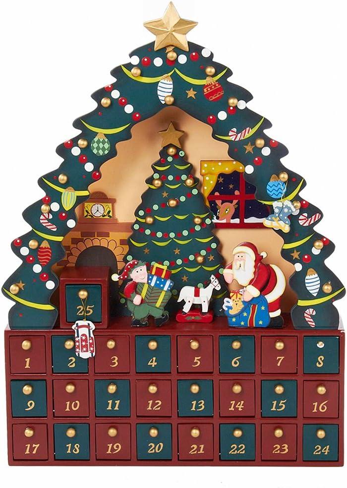 Kurt Adler Advent Christmas Tree Calendar