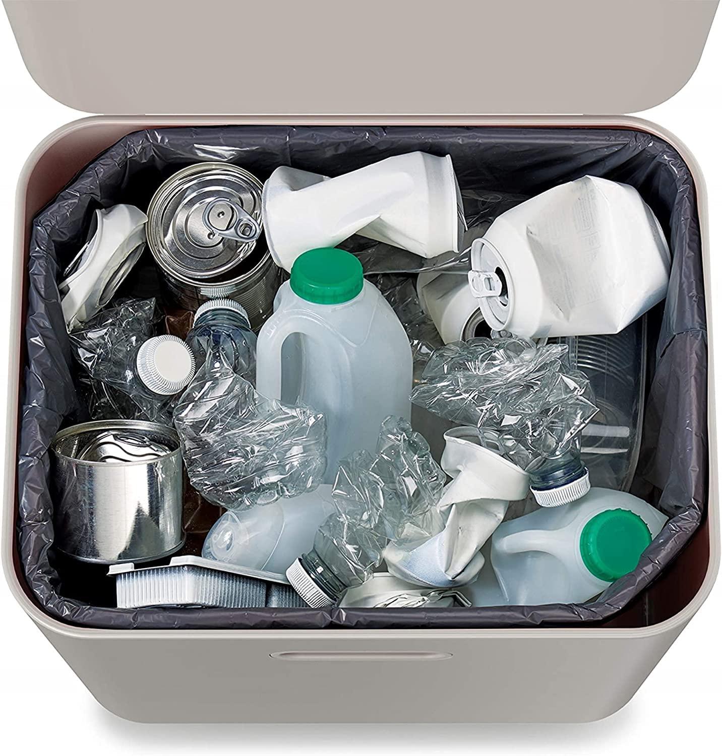 Joseph Joseph Totem Waste & Recycling Dual Kitchen Trash Can