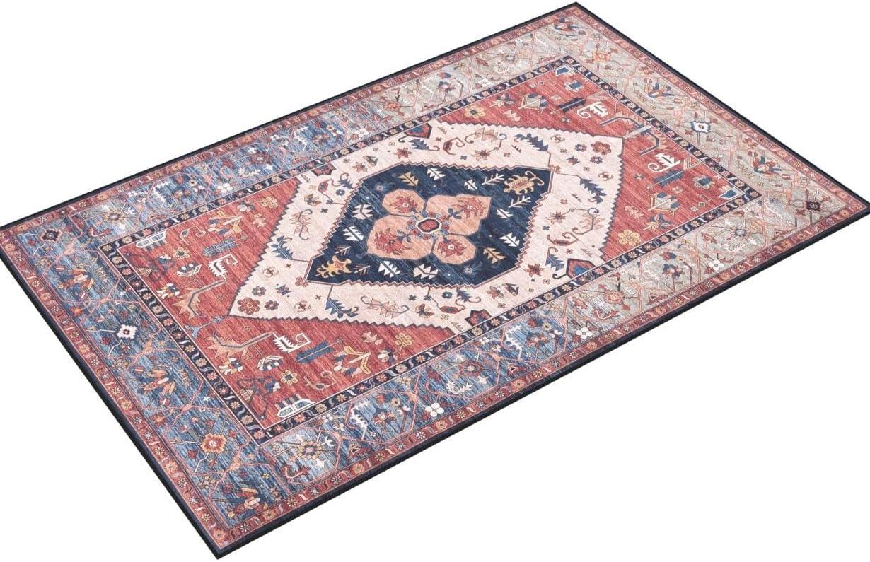 Tucson TSN153 Power Loomed Machine Washable Area Rug  - Safavieh