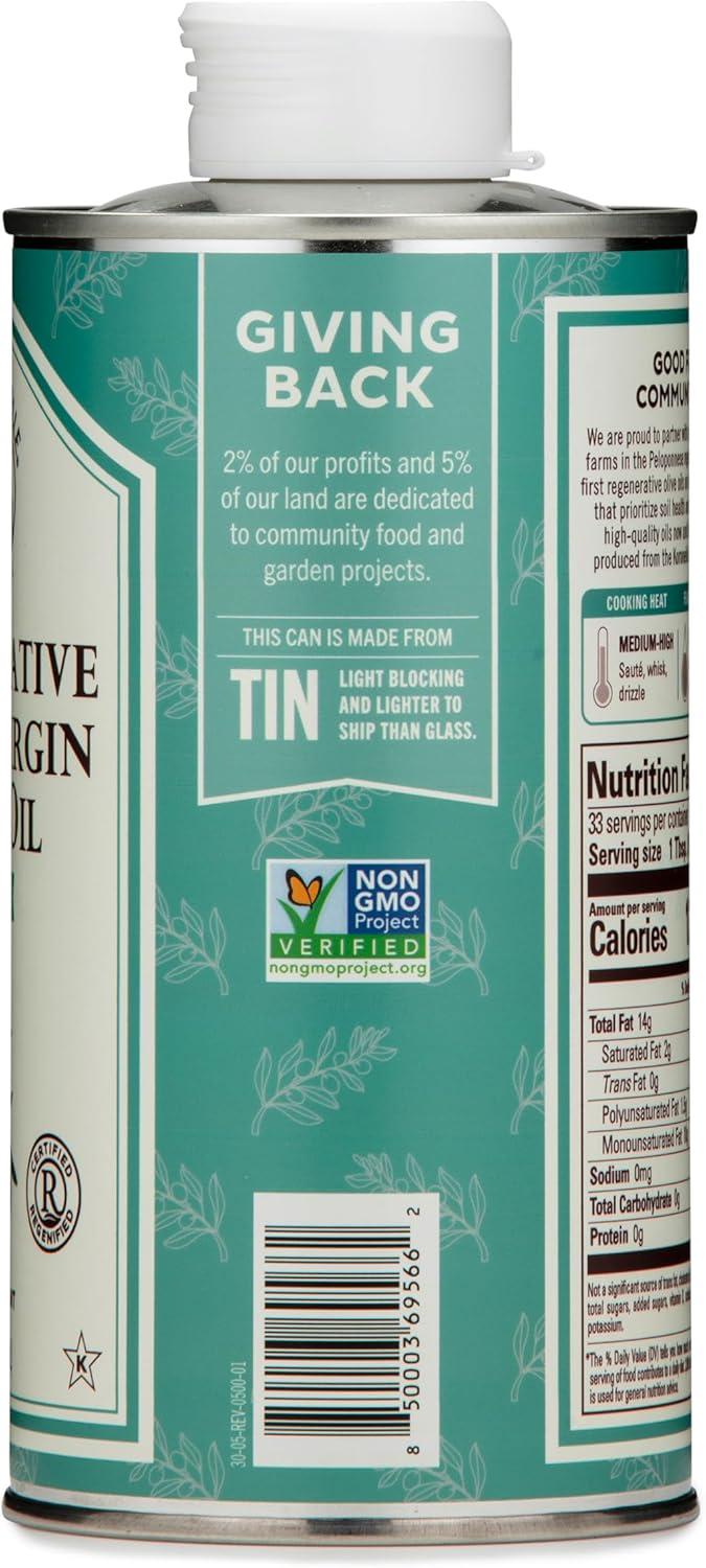 La Tourangelle, Organic Extra Virgin Olive Oil, Cold-Pressed EVOO from Spain, 25.4 Fl Oz – Spanish Olive Oil with Polyphenols for Cooking, Drizzling, Marinades, and Dipping, Rich Flavor