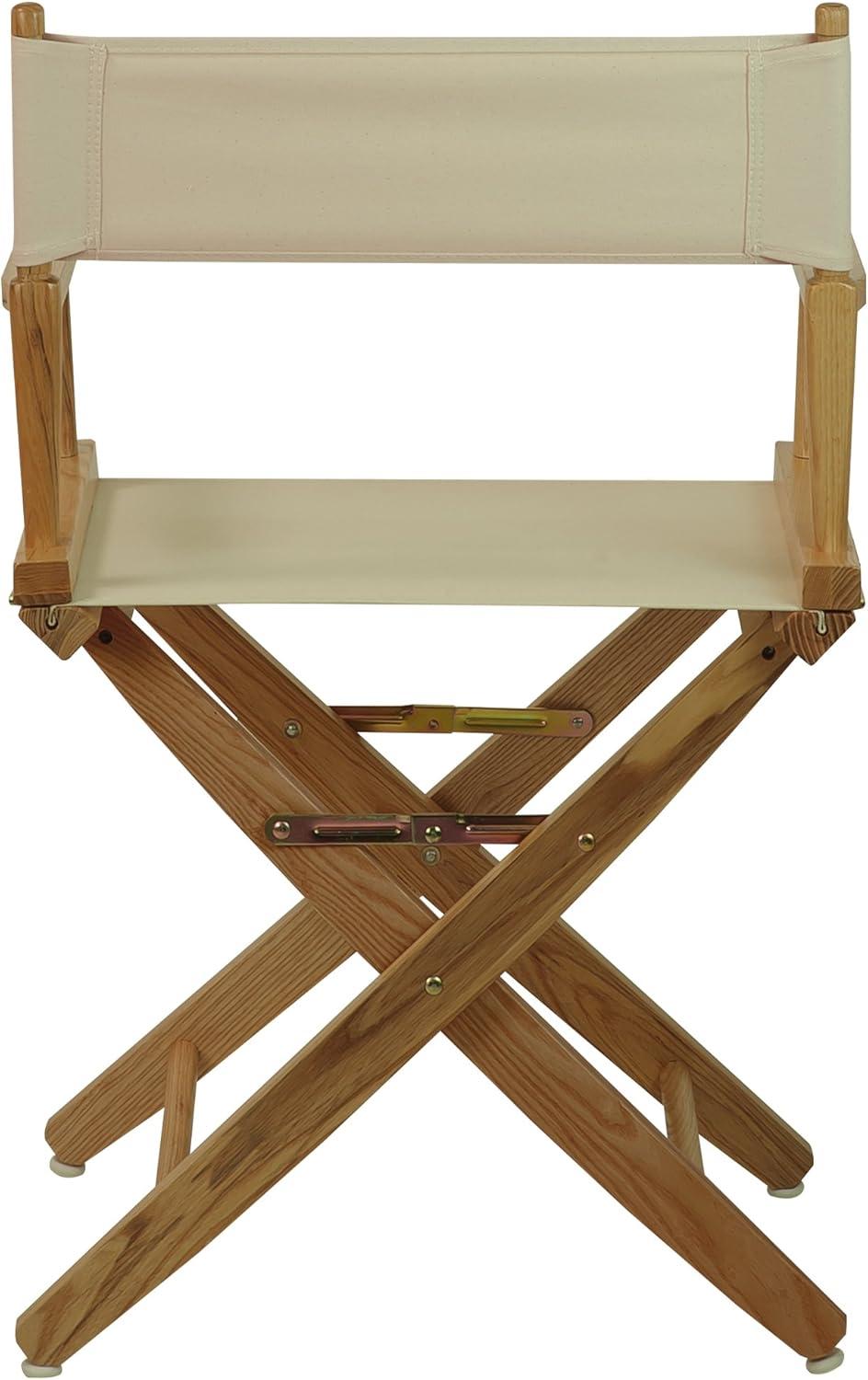 Extra-Wide Premium 18 in. Hardwoods Standard Height Directors Chair