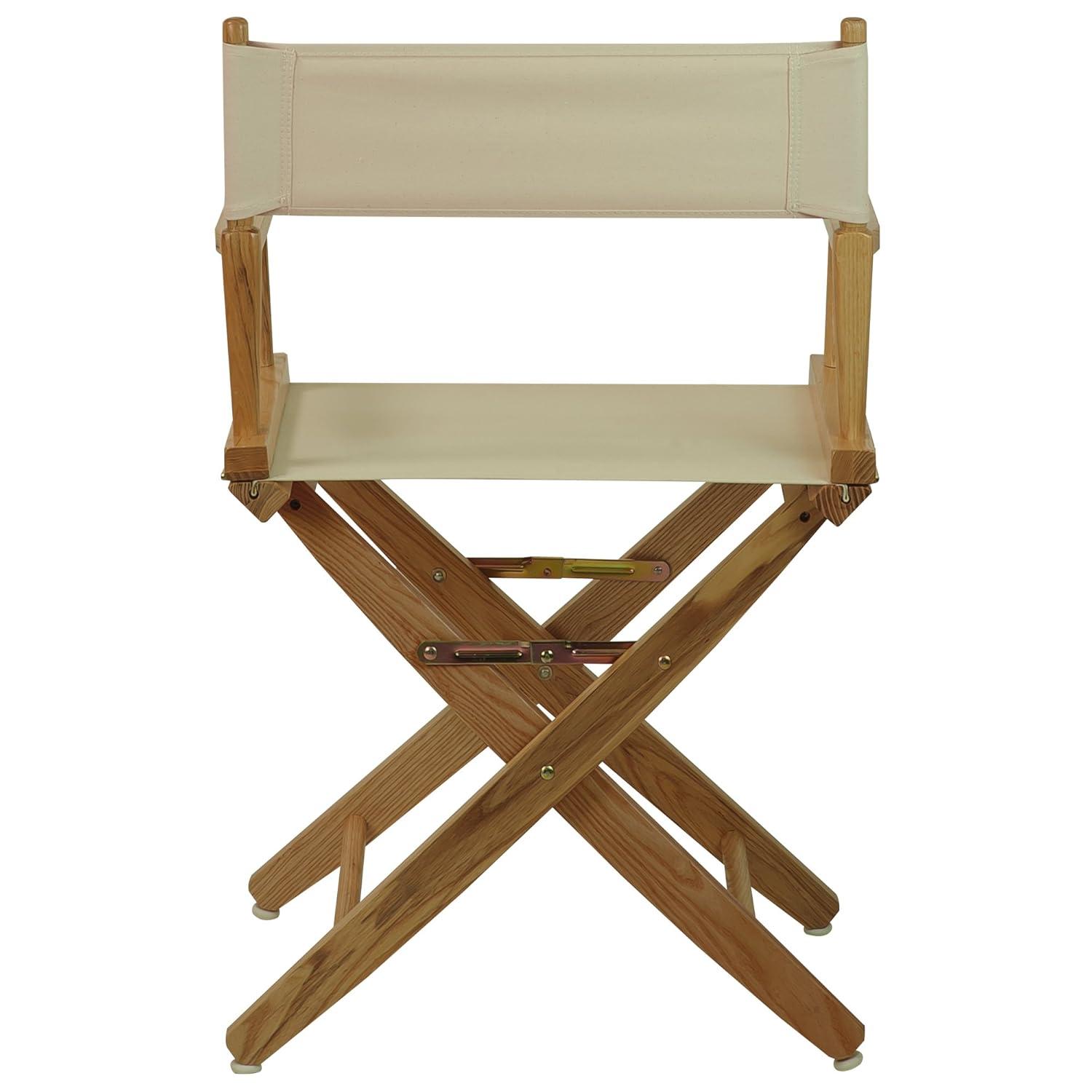 Extra-Wide Premium 18 in. Hardwoods Standard Height Directors Chair