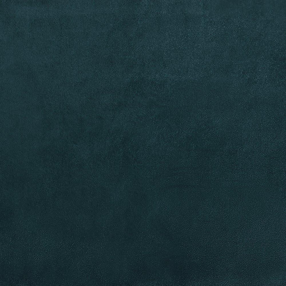 Set of 2 84"x54" Velvet Heavyweight Grommet Top Window Curtain Panel Teal - Exclusive Home: Light Filtering, Modern Style