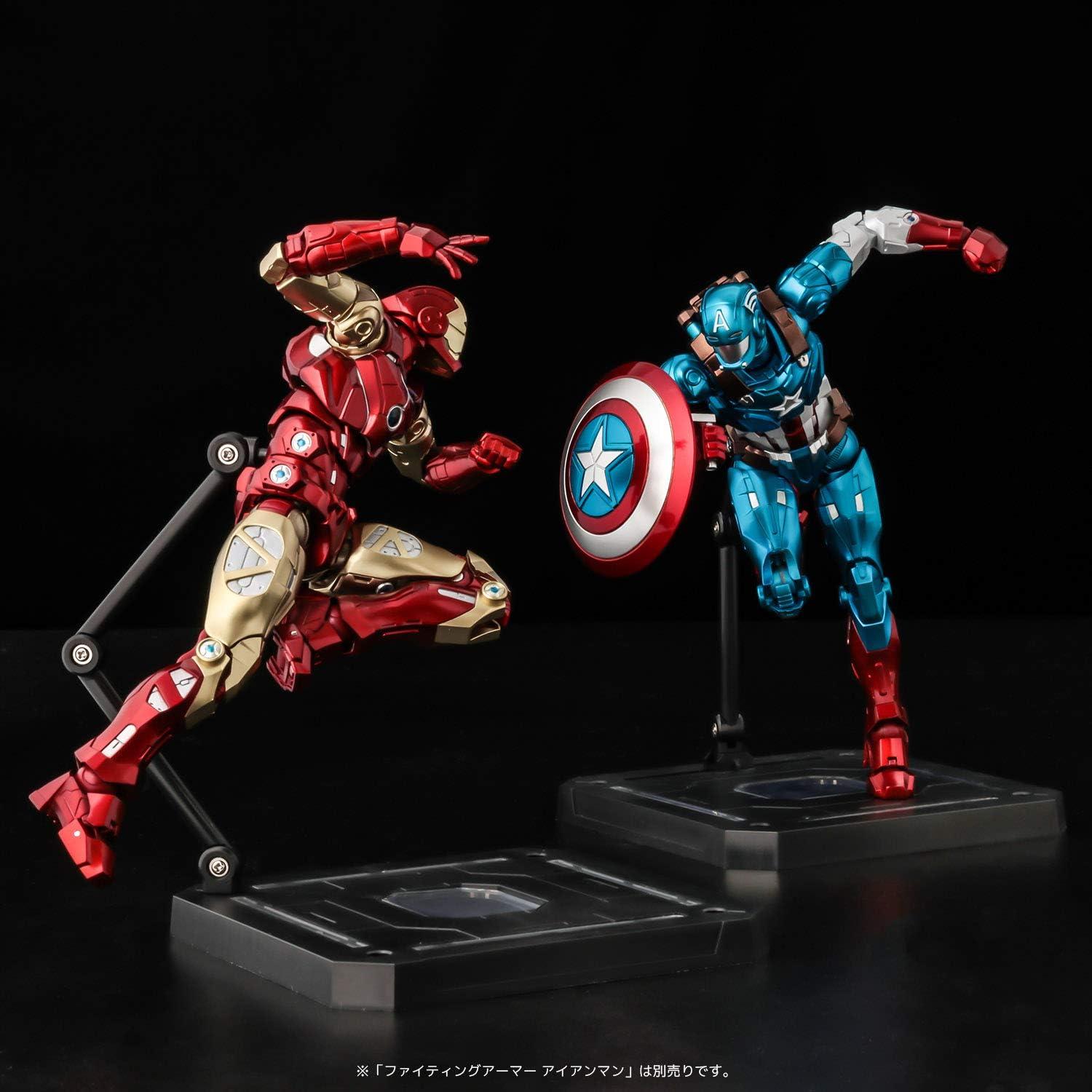 Marvel Captain America Collectible Action Figure (Fighting Armor)