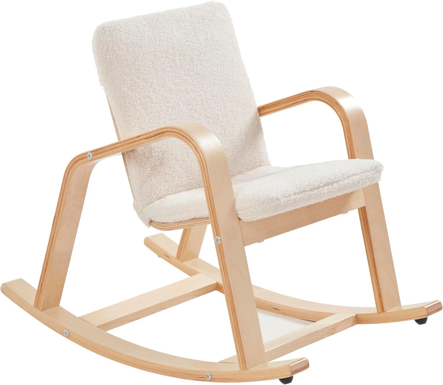 ECR4Kids Bentwood Rocking Chair with Cushion, Kids Furniture