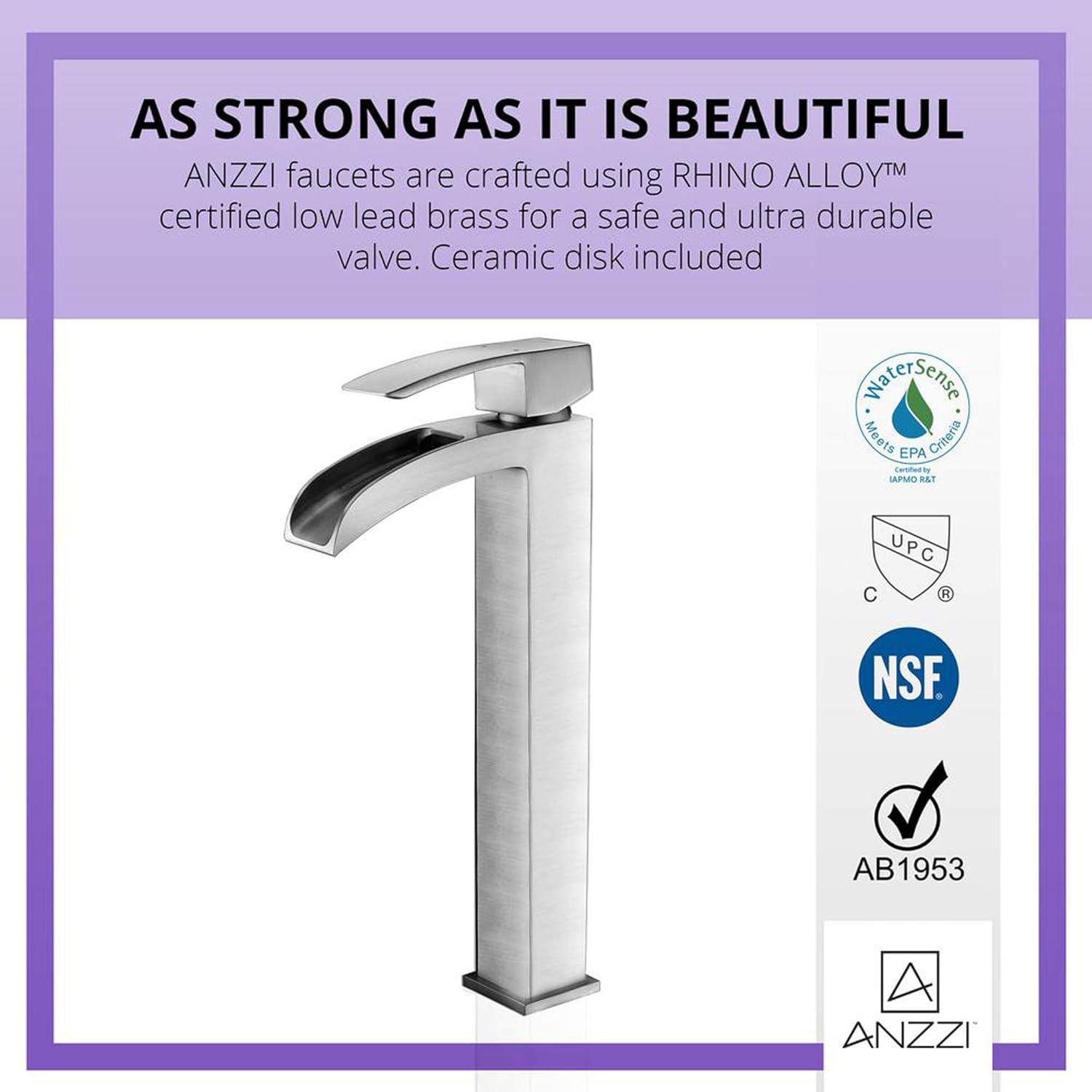 Key Vessel Sink Faucet Single-handle Bathroom Faucet