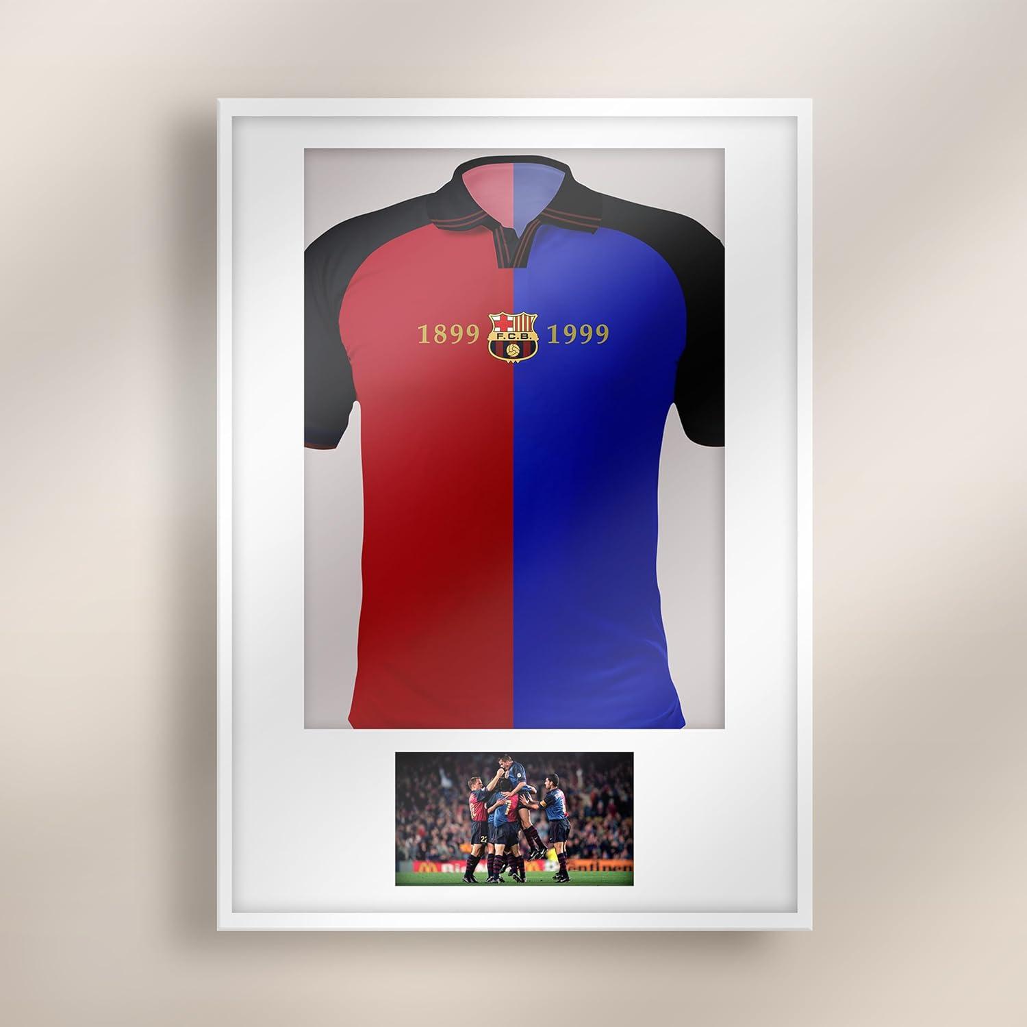PAP Barcelona 1999 Retro Jersey - Men's FC Barcelona Retro Soccer Jersey
