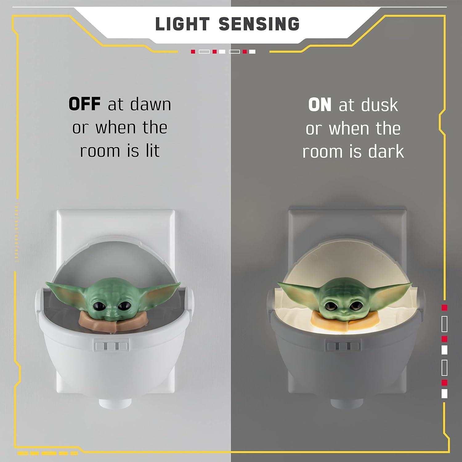 Star Wars Grogu Floating Carrier LED Night Light