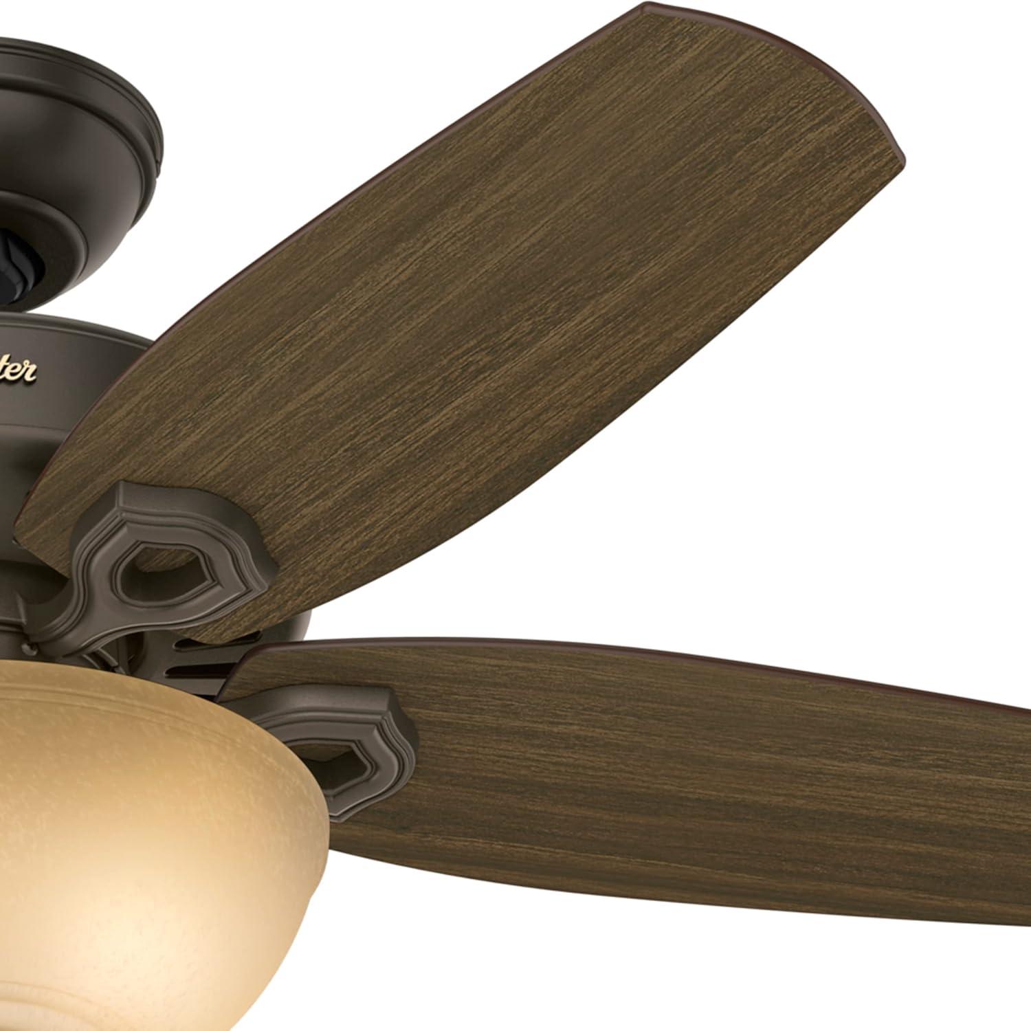 42" Builder 5 - Blade Standard Ceiling Fan with Pull Chain and Light Kit Included