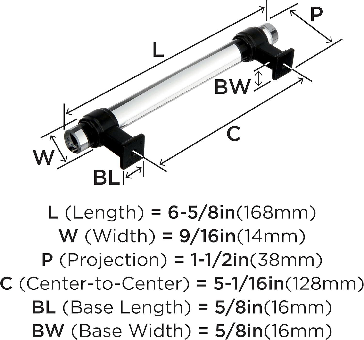 Glacio 5 1/16" Center to Center Bar Pull