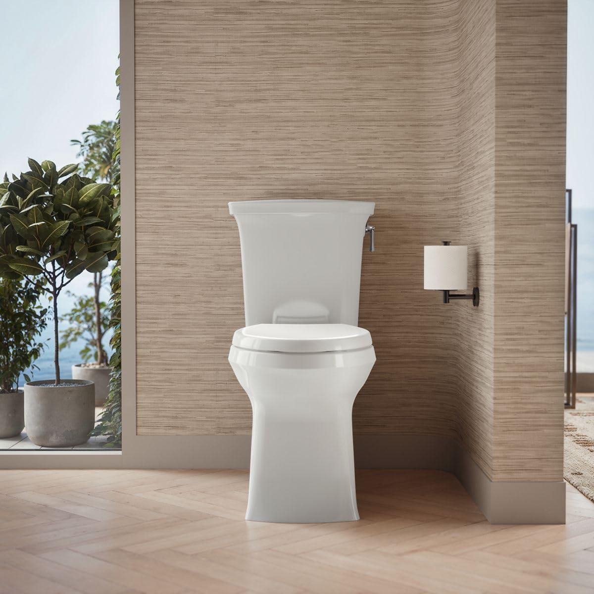 Corbelle™ 1.28 GPF Water Efficient Elongated Two-Piece toilet (Seat Not Included)