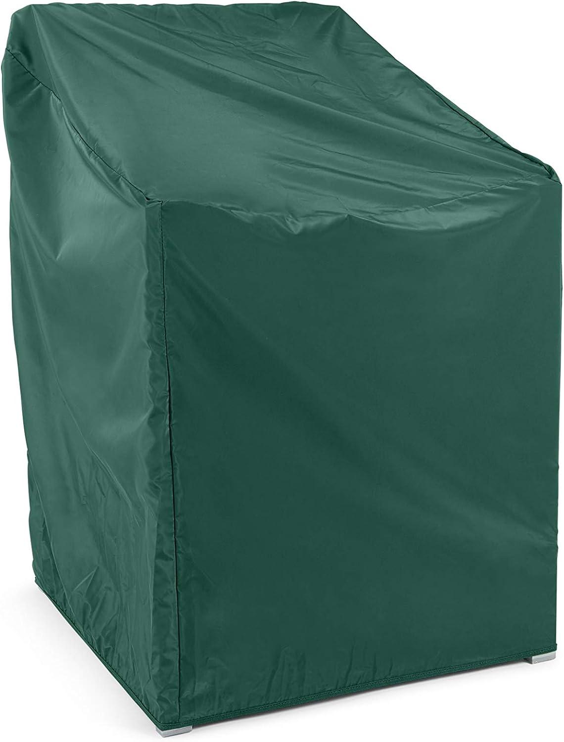 Covermates Outdoor Chair Cover - Light Weight Material, Weather Resistant, Elastic Hem, Seating and Chair Covers, 28W x 34D x 38H, Green