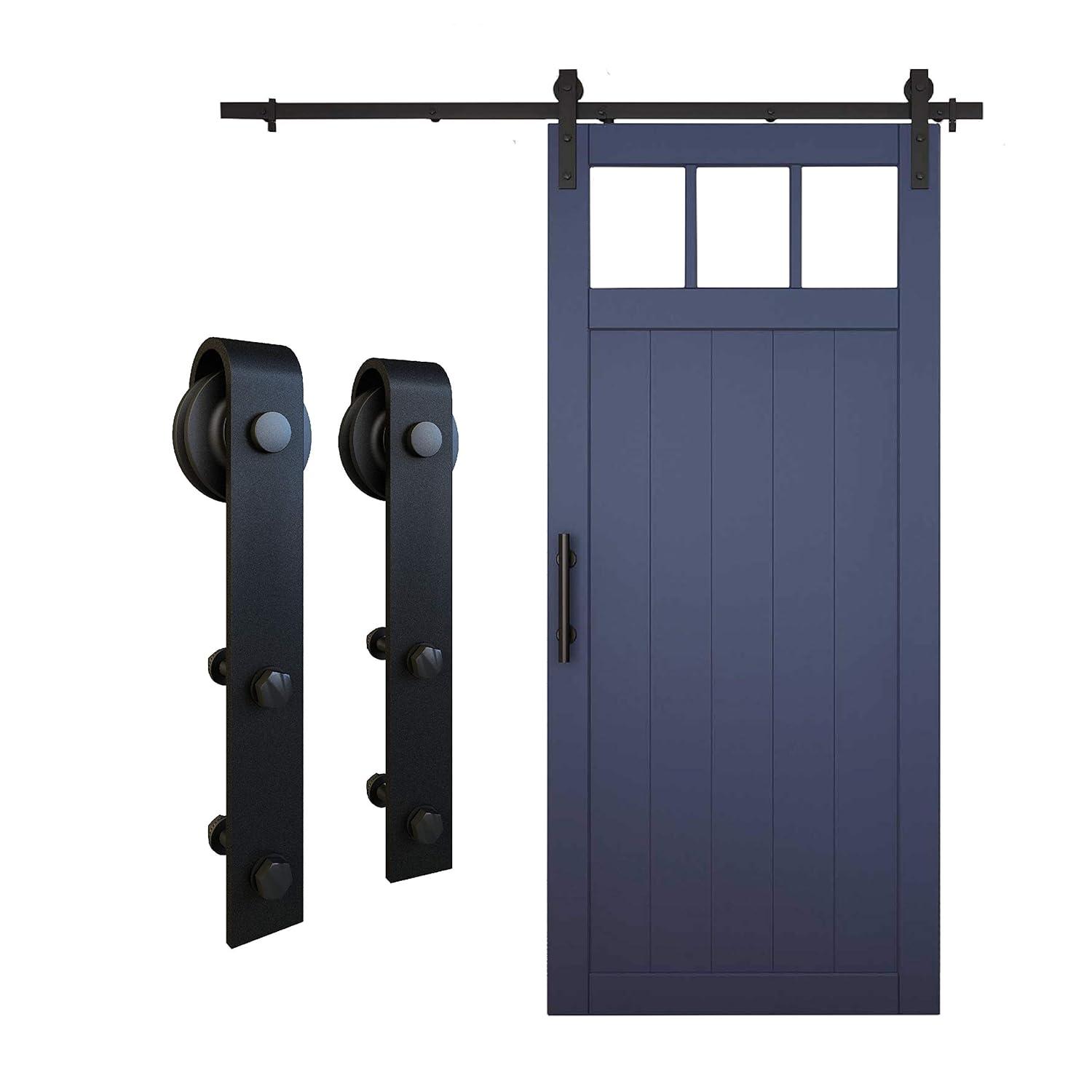National Hardware Standard Single Barn Door Hardware Kit