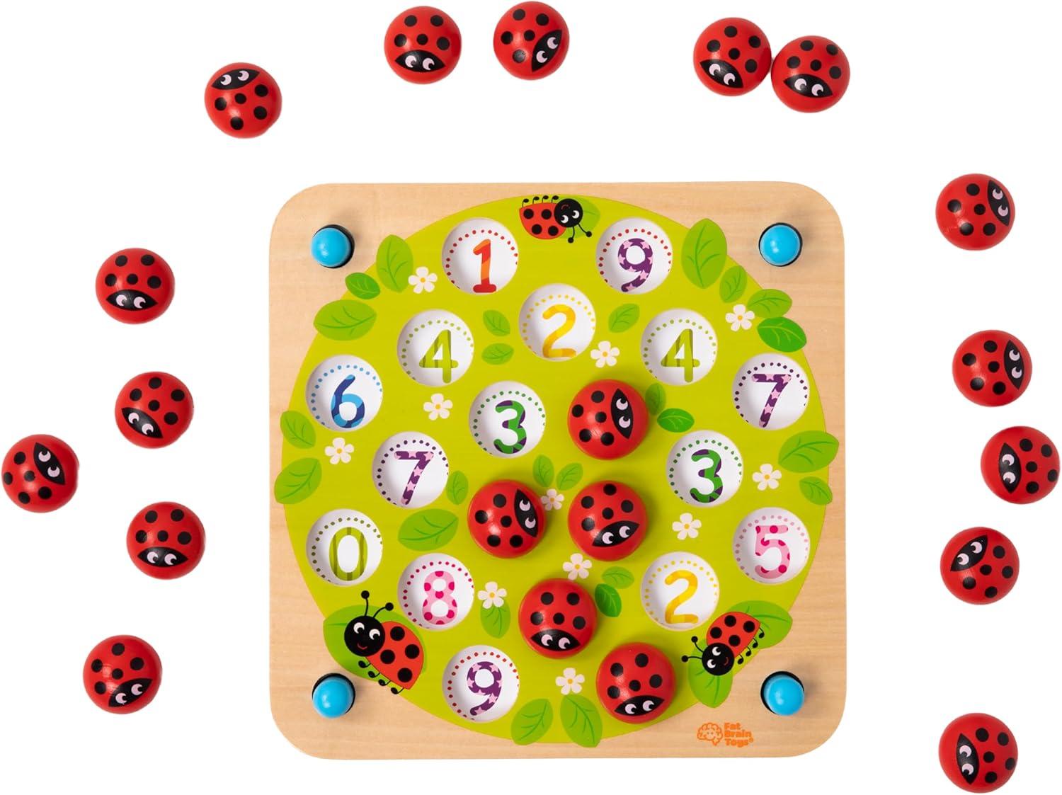 Fat Brain Toys Ladybugs Garden Memory Game FB256-1