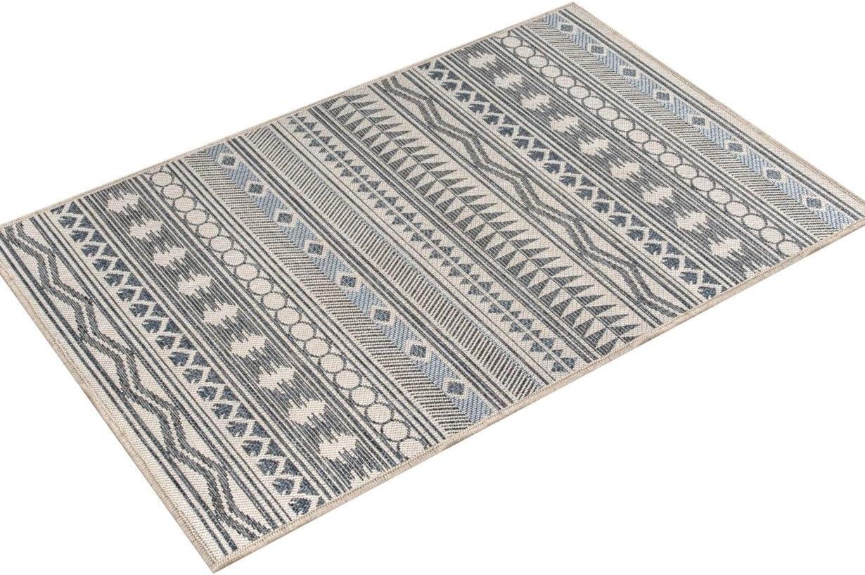 World Rug Gallery Modern Bohemian Global Indoor/Outdoor Area Rug