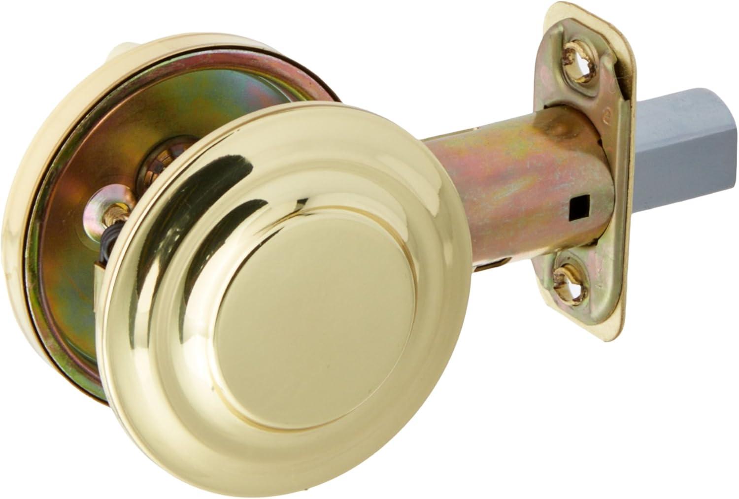 Schlage Jd81 One Sided Deadbolt - Brass