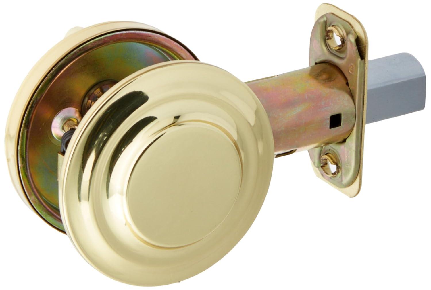 Schlage Jd81 One Sided Deadbolt - Brass