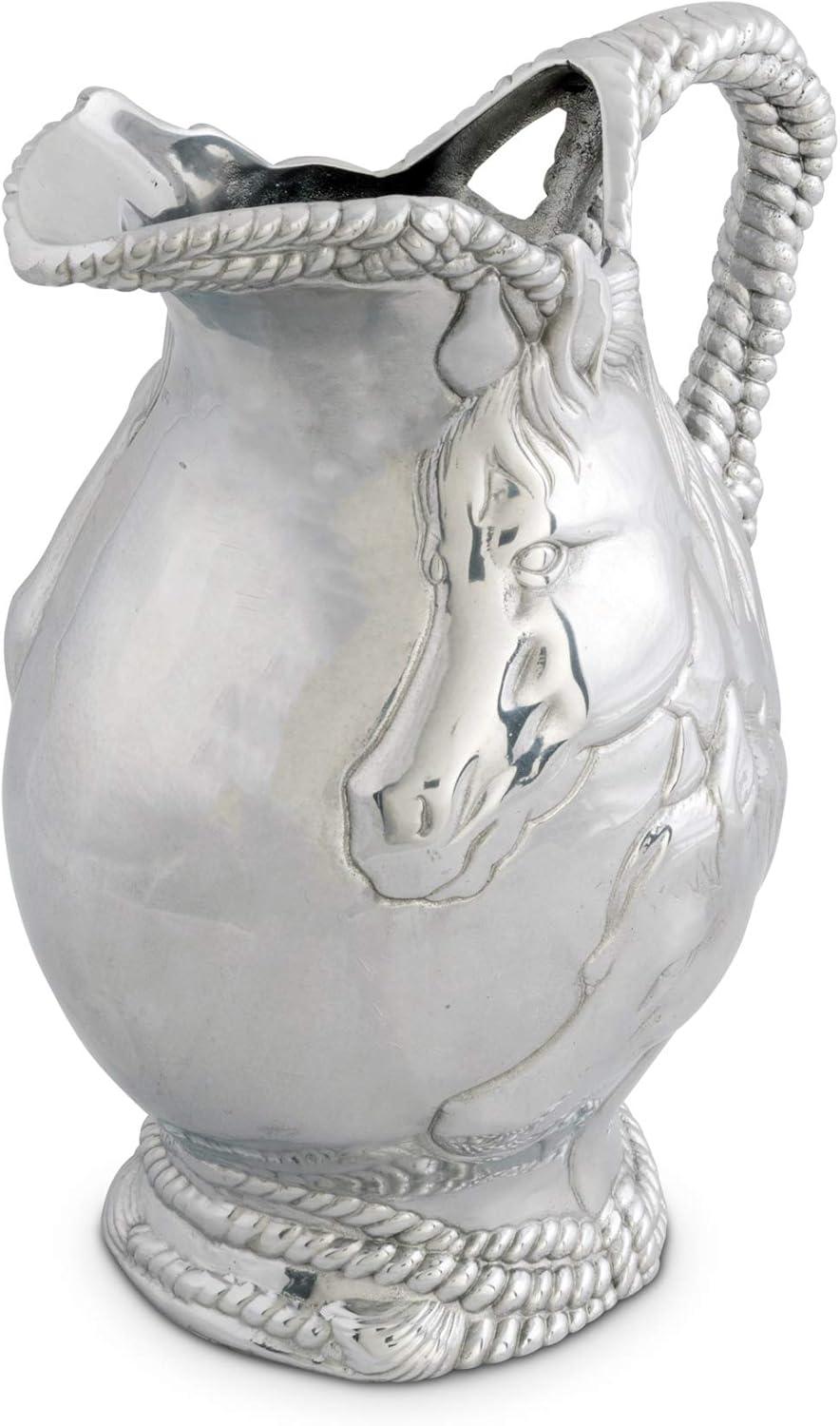 Arthur Court Designs Equestrian Horse and Rope Pitcher