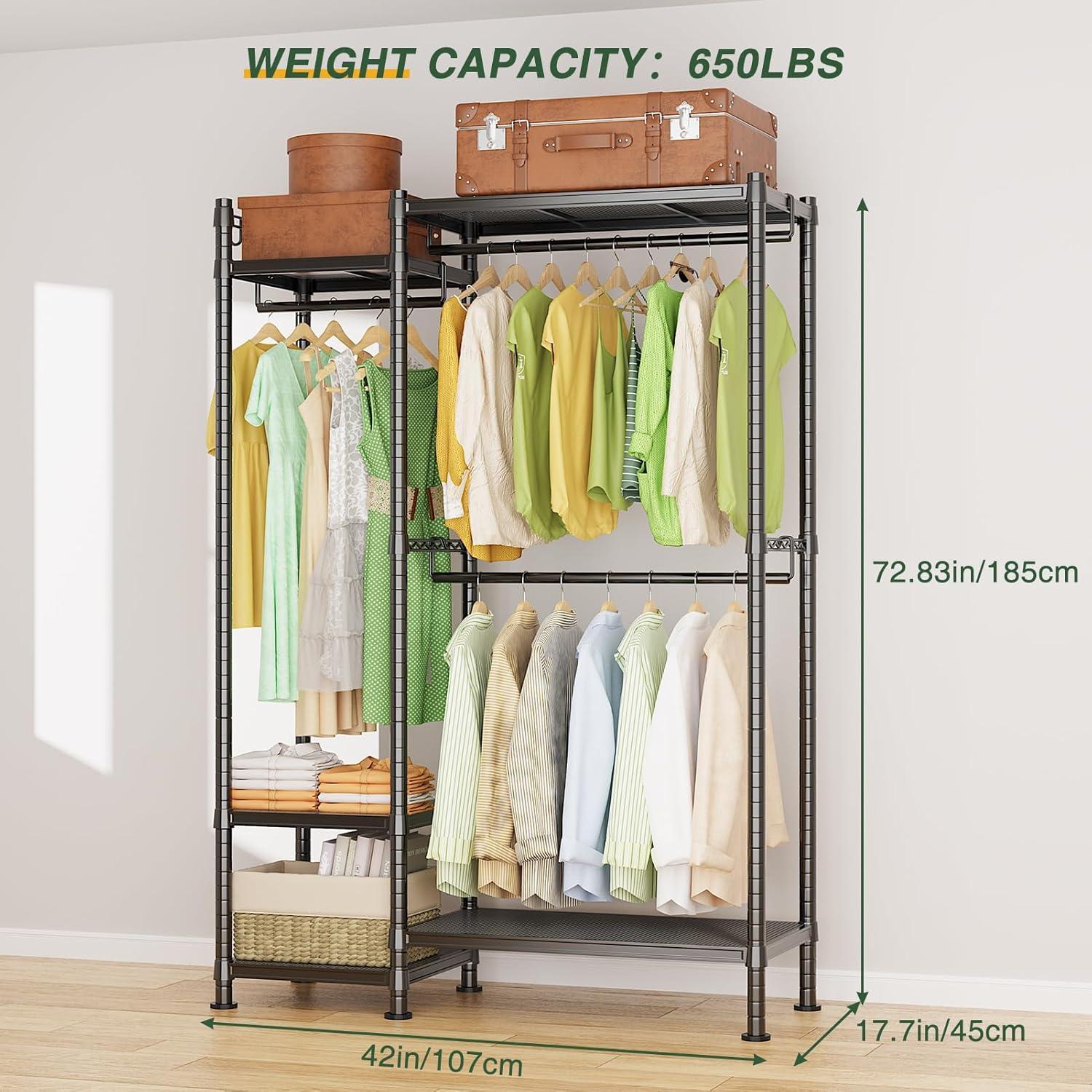VIPEK 69.9'' Solid Clothing Rack