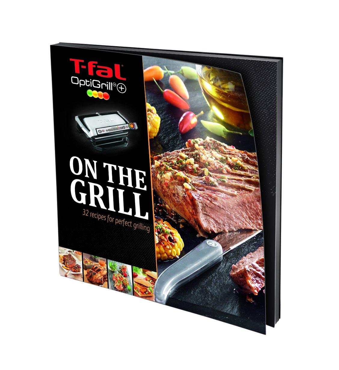 T-fal T-Fal Gc712D54 Stainless Steel Optigrill Plus Grill With Automatic Sensor Cooking Electric Grill- Blemished Packaging With 1 Year Manufacturer Warranty (Refurbished)